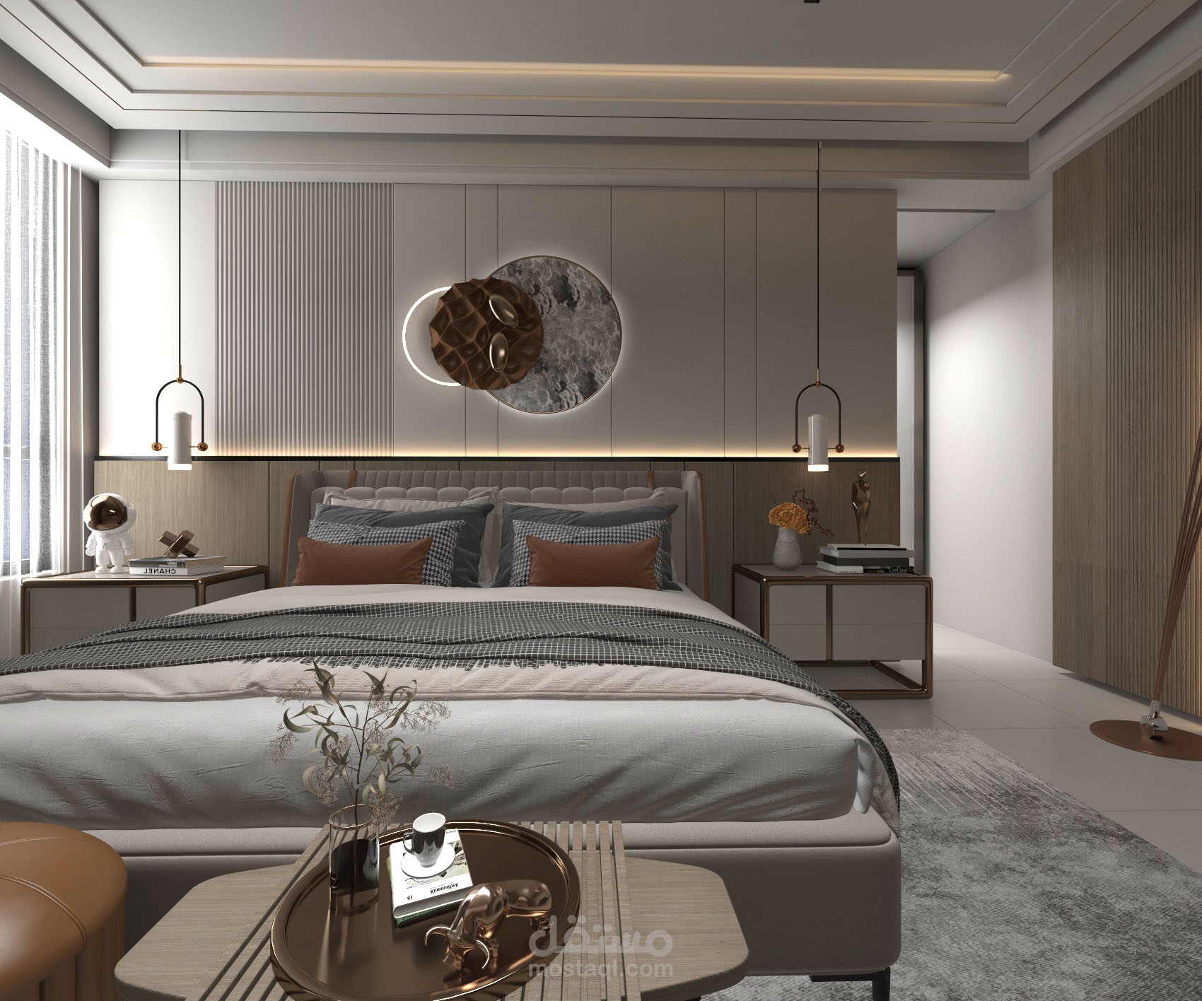 تصميم غرفة نوم رئسية