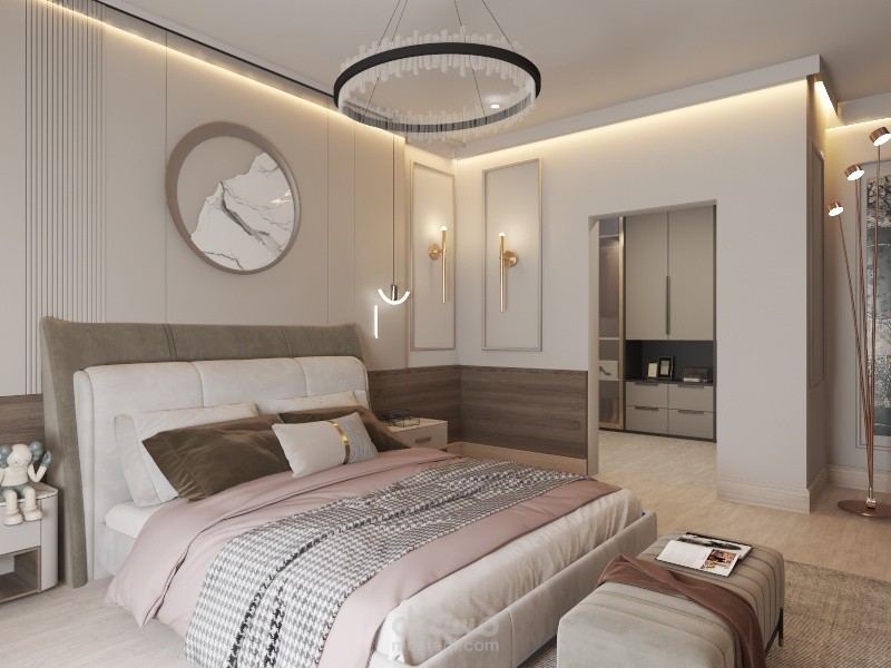 تصميم غرفة نوم رئيسة