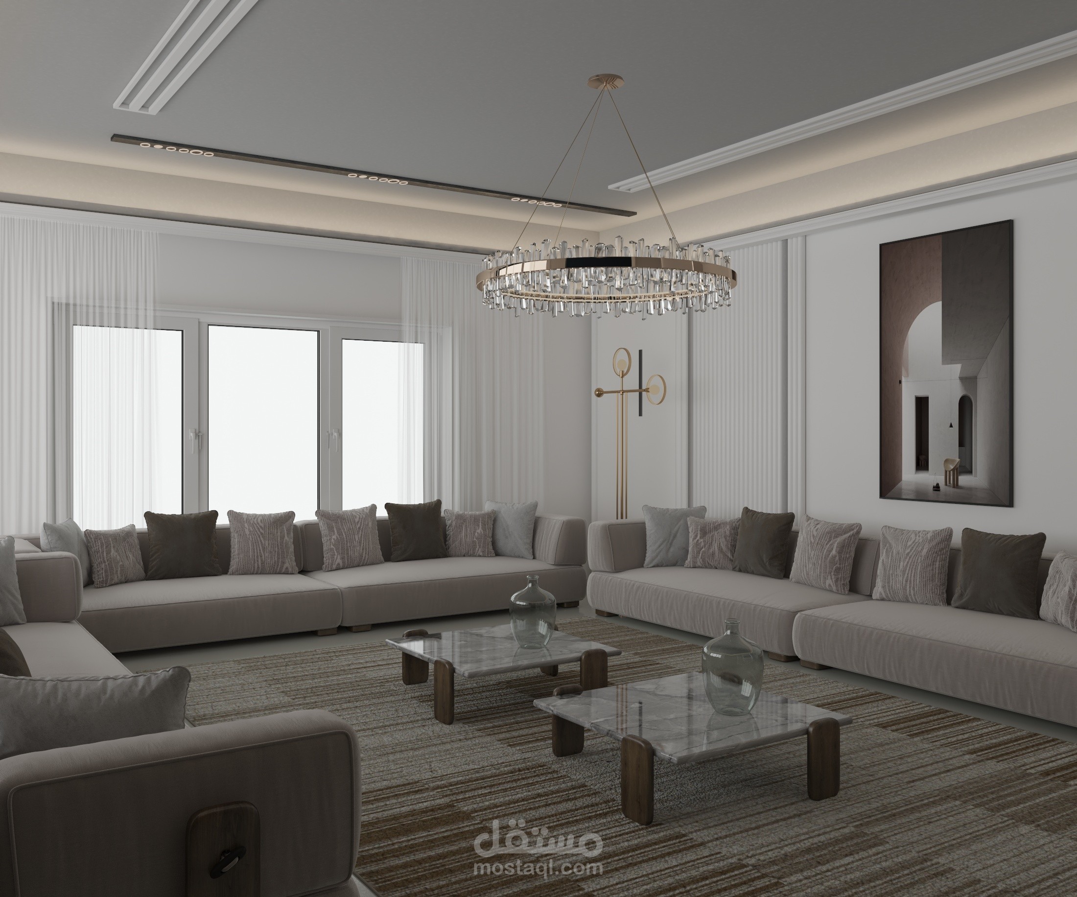 تصميم مجلس رجال