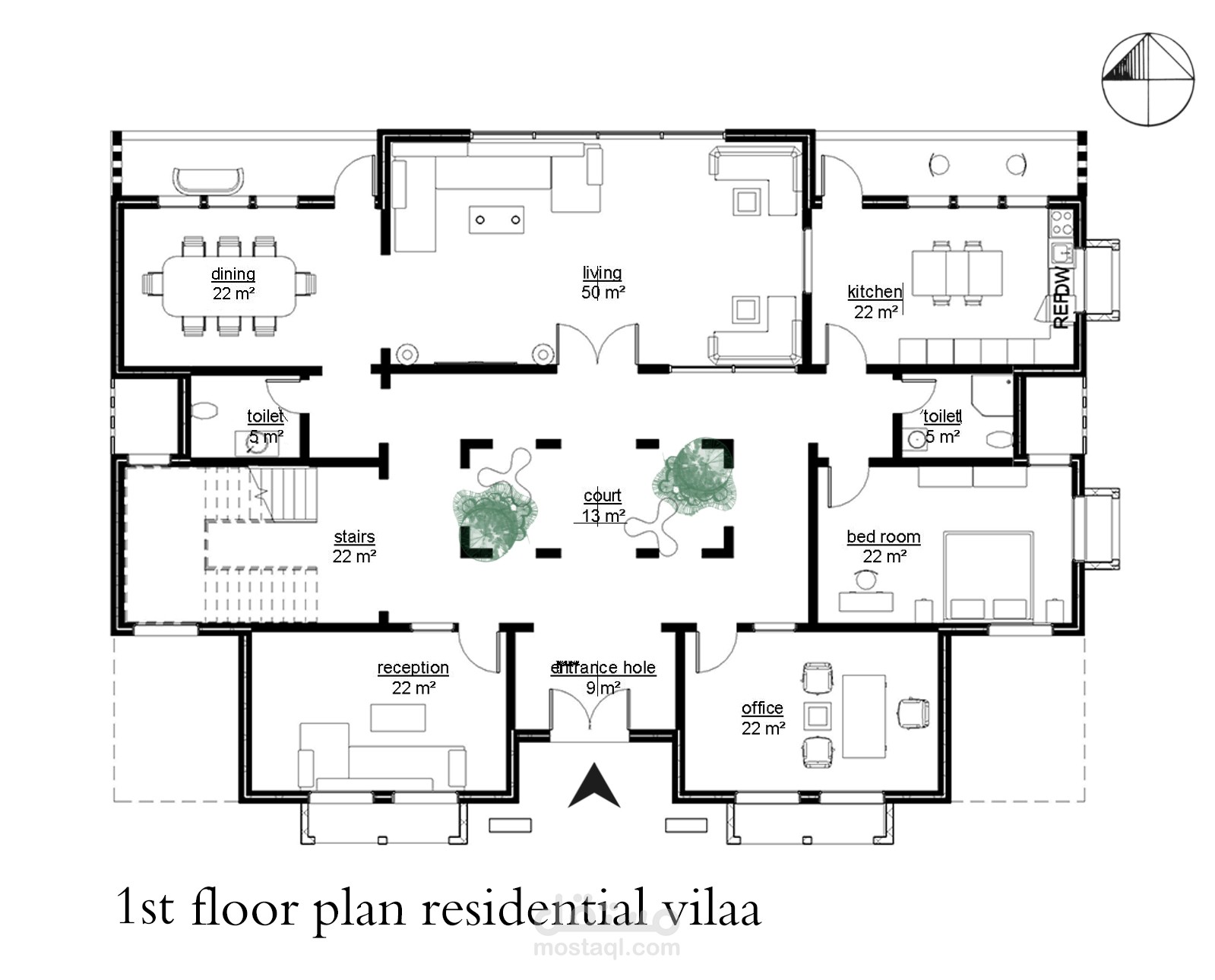 مخطط لفيللا دورين