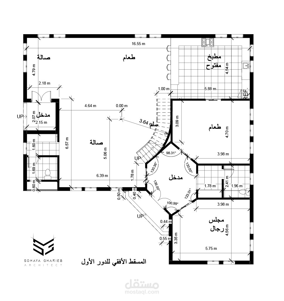 مخطط لفيللا دورين بالسعودية