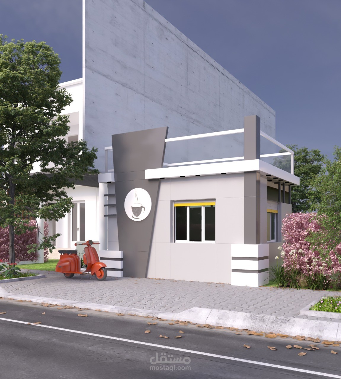 تصميم كوفي شوب