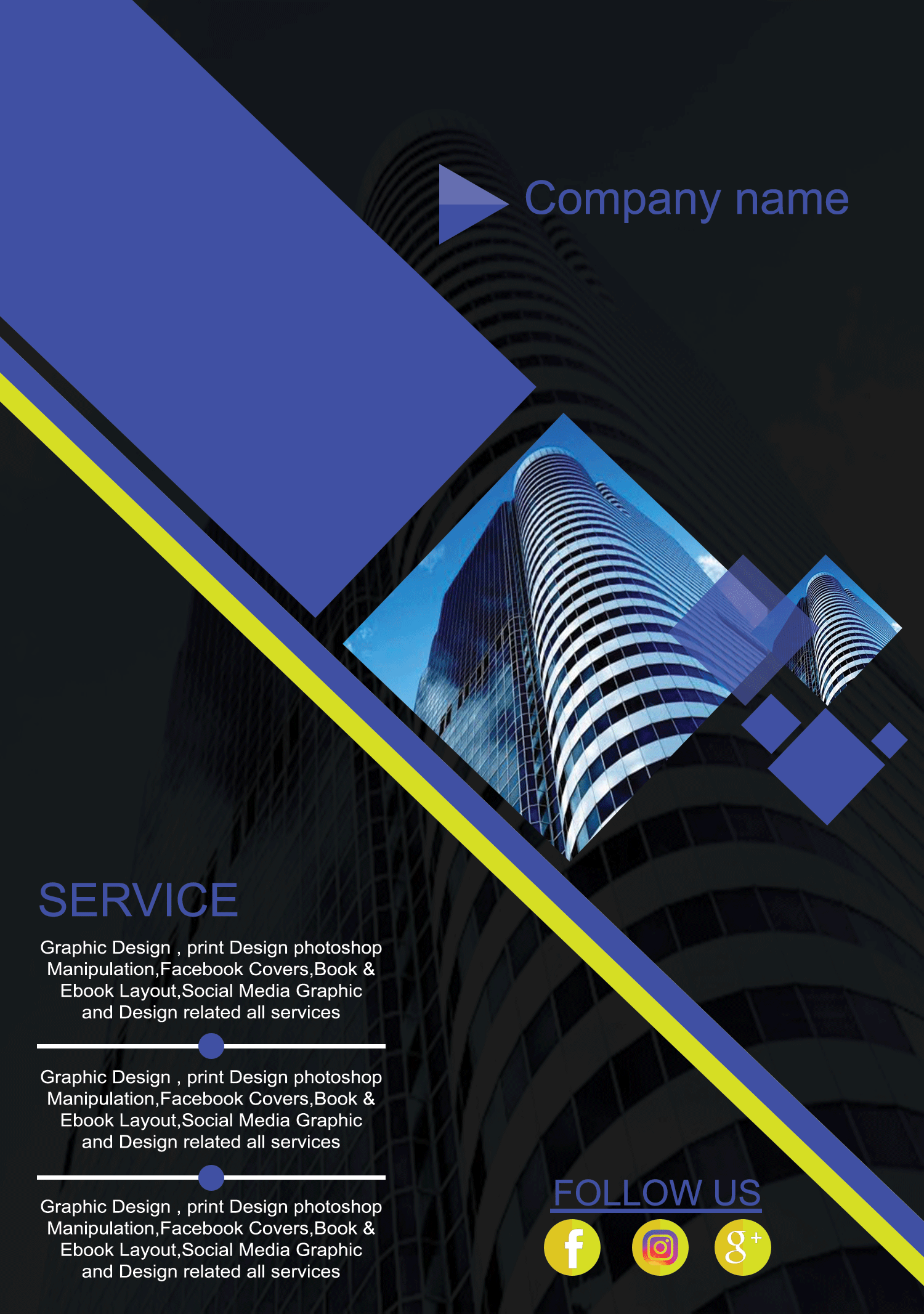 تصميم Profile لشركة او مؤسسة