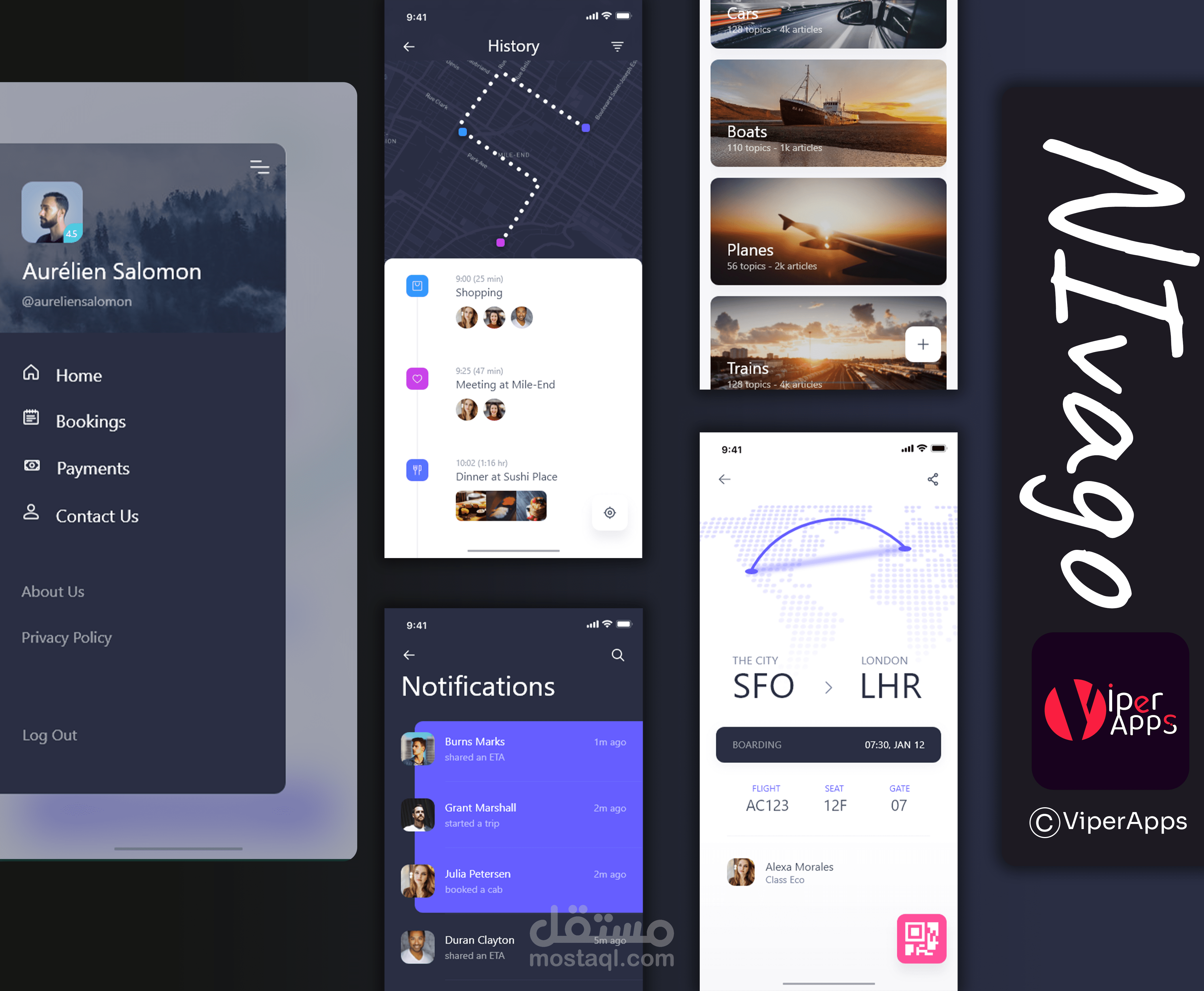 تطبيق للملاحة