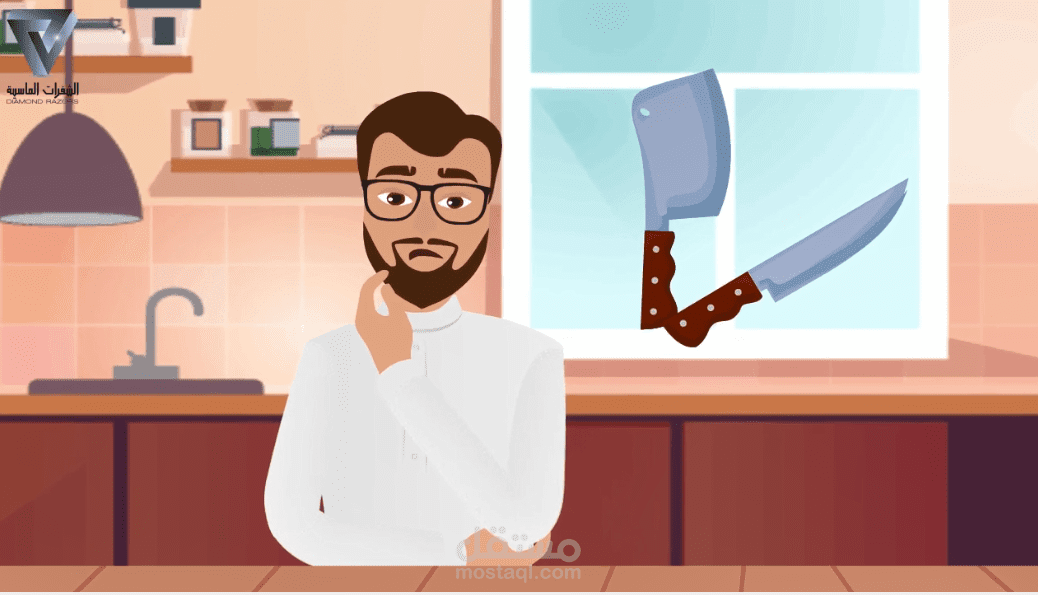 تعليق صوتي سعودي وتصميم موشن جرافيك
