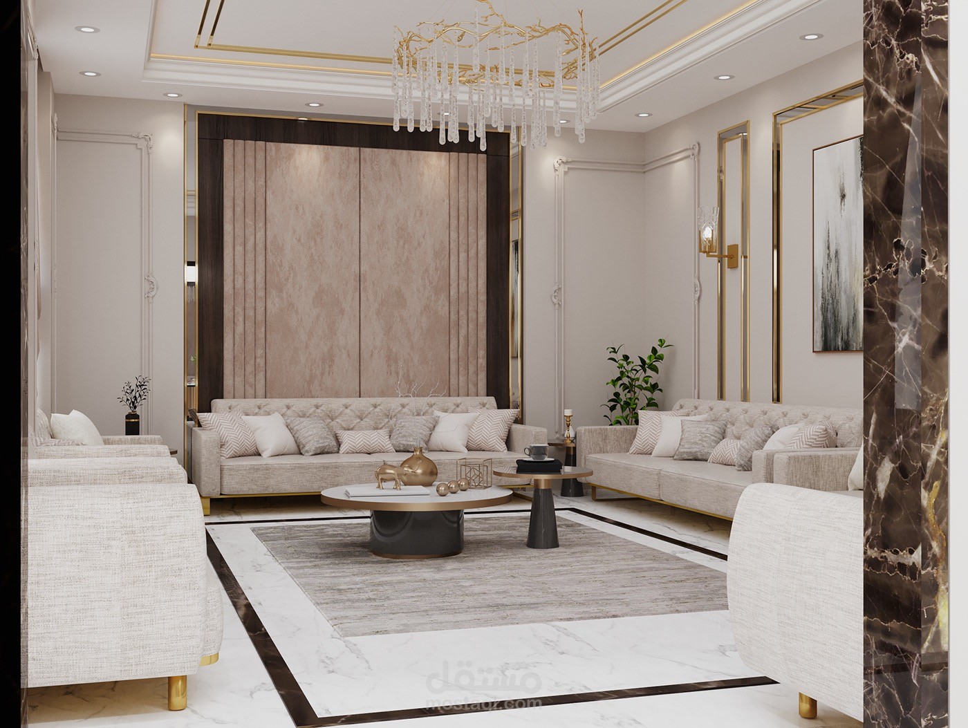 تصميم مجلس رجال