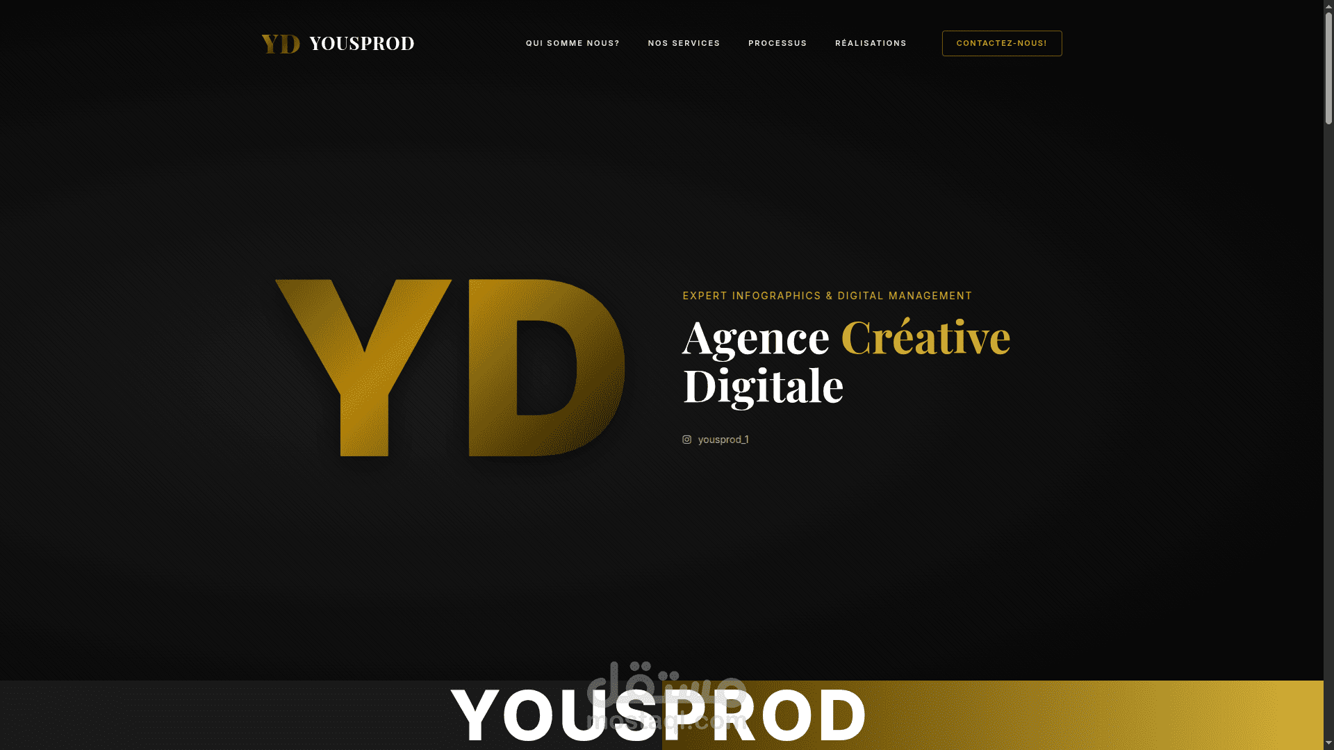 Yousprod - Wordpress Landing Page