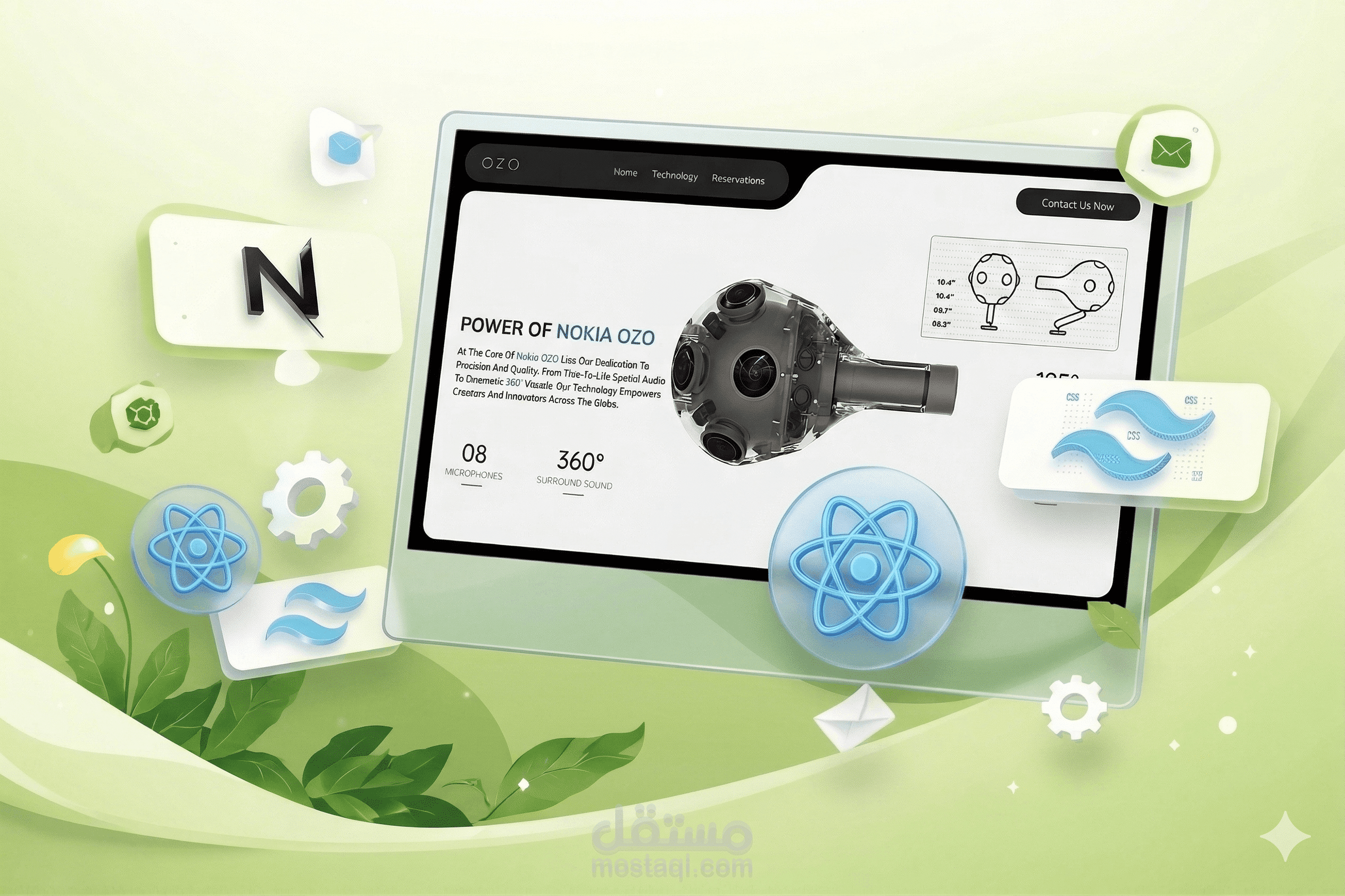 موقع دعائي لكميرا ثلاثية الابعاد لـNokia (شوف الفديو)