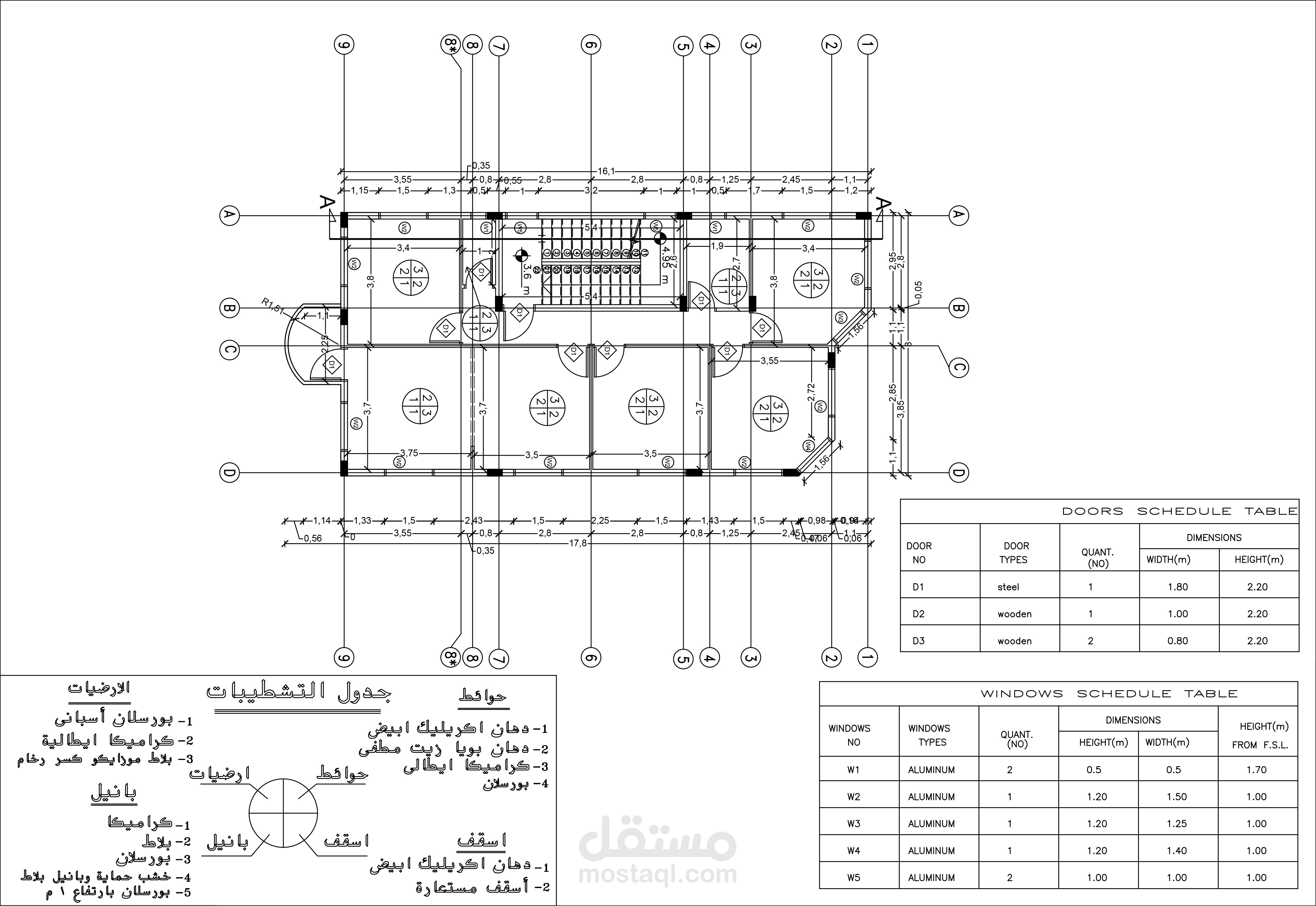 تصميم بناية سكنية