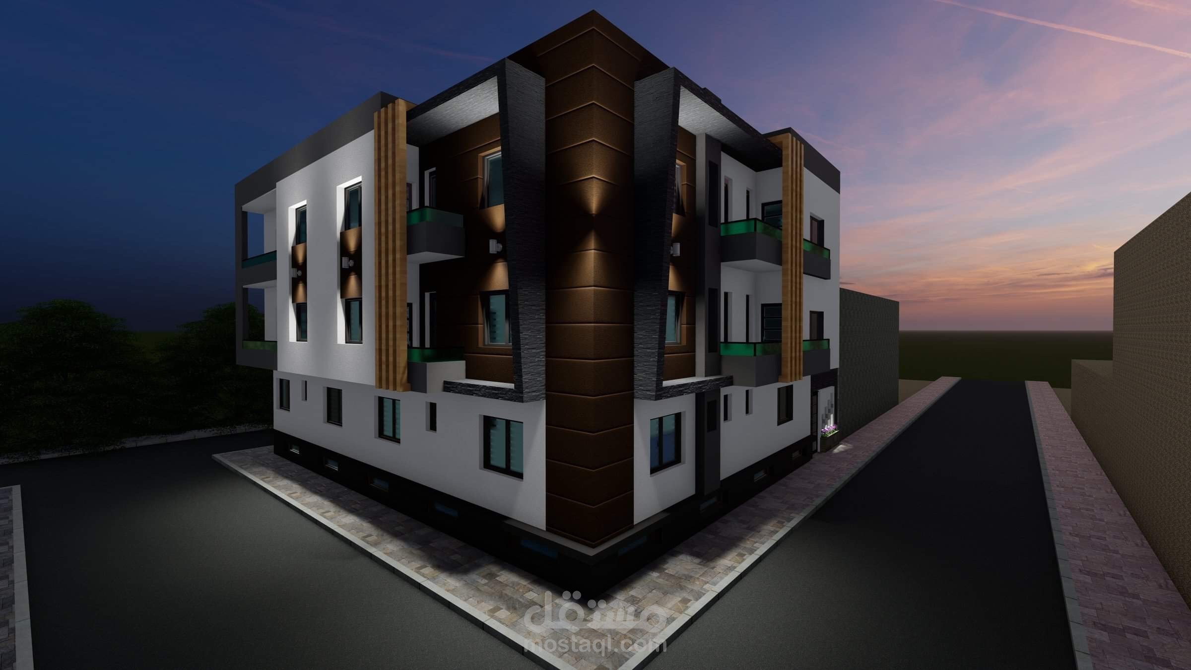 تصميم عصري لفلا