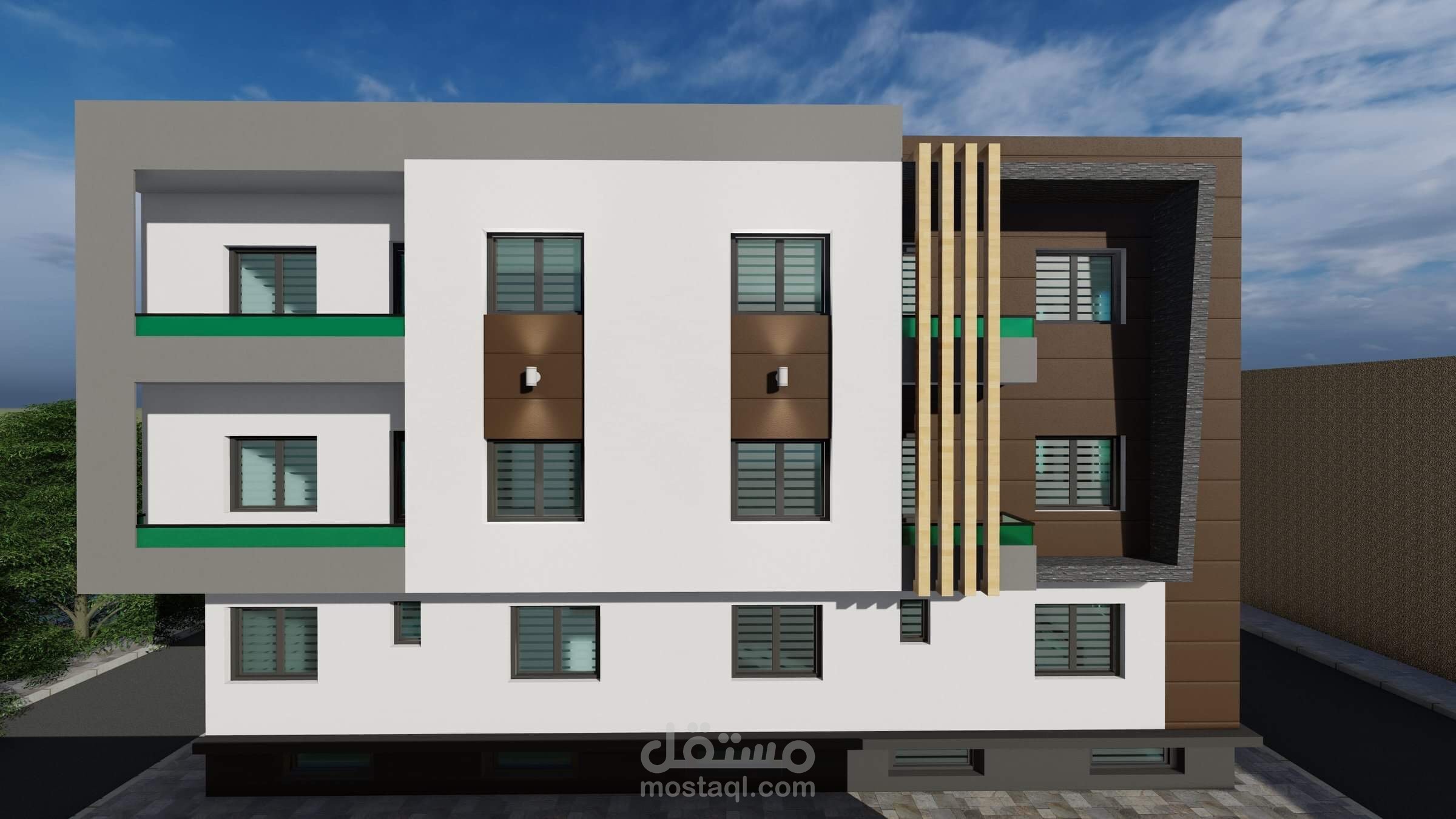 تصميم عصري لفلا
