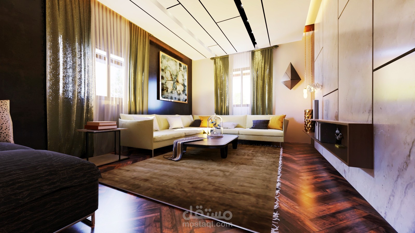 تصميم صالة ضيافة