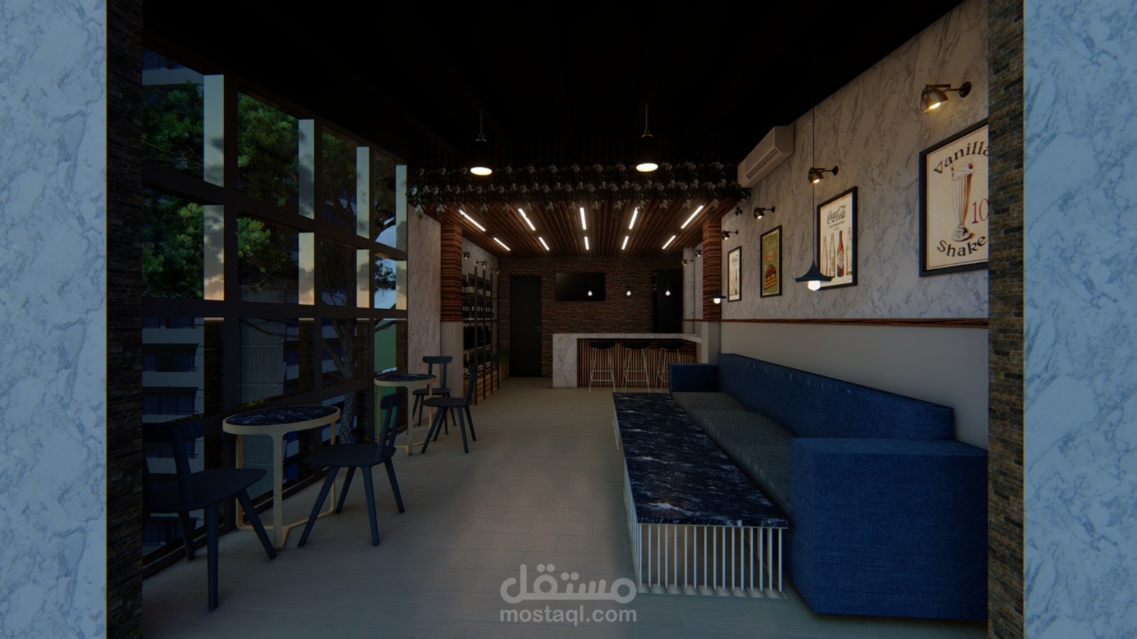 تصميم كوفي شوب