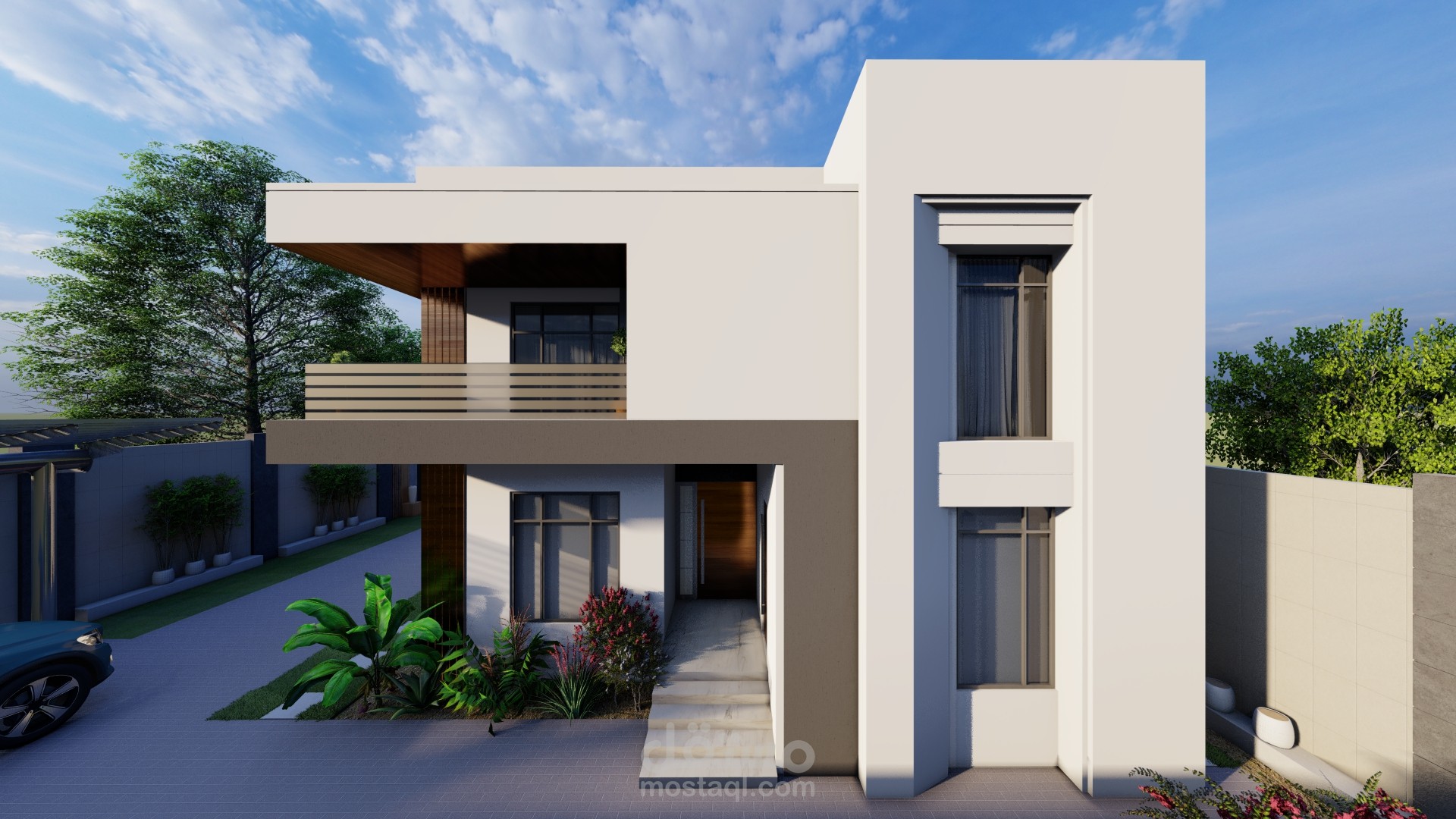 تصميم واجهة فيلا