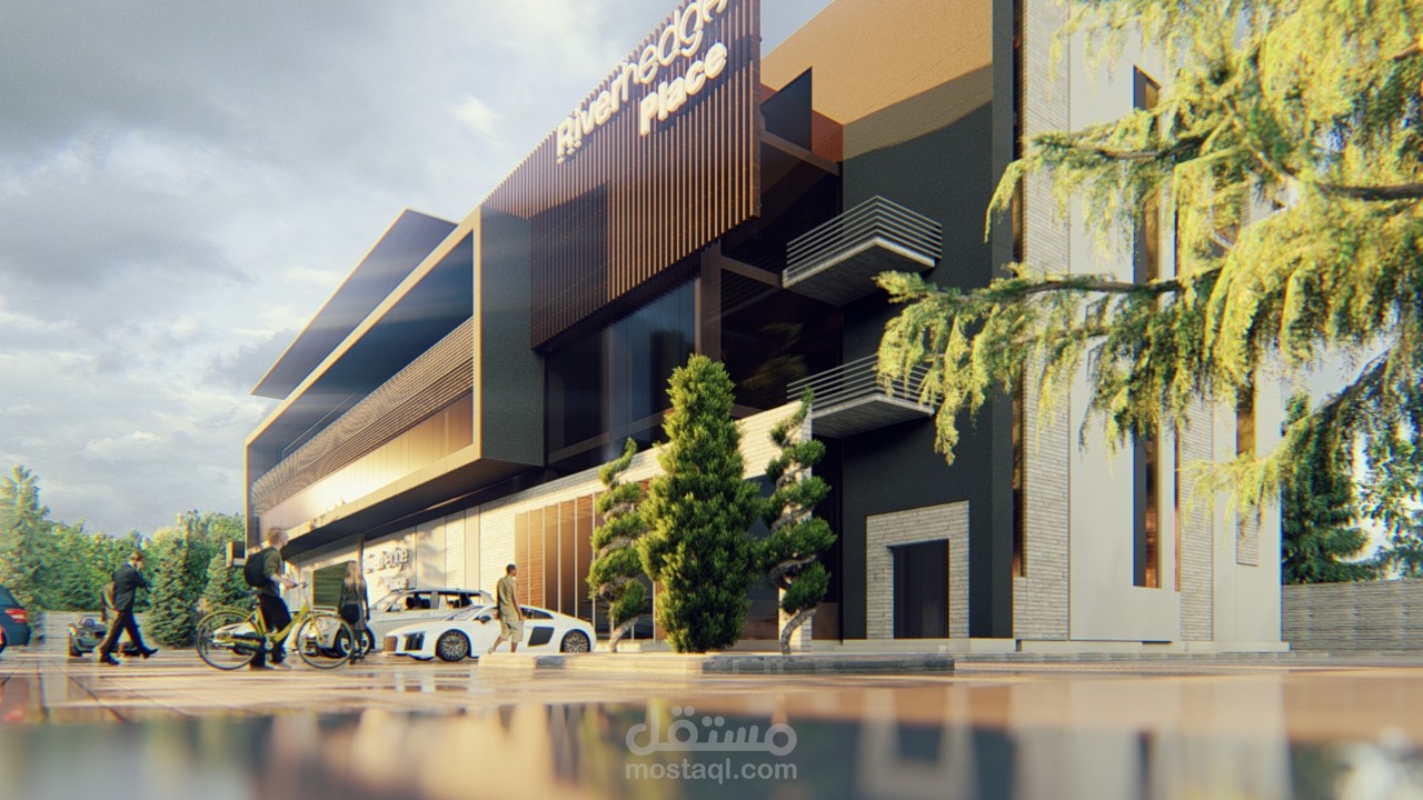 تصميم واجهة شركة