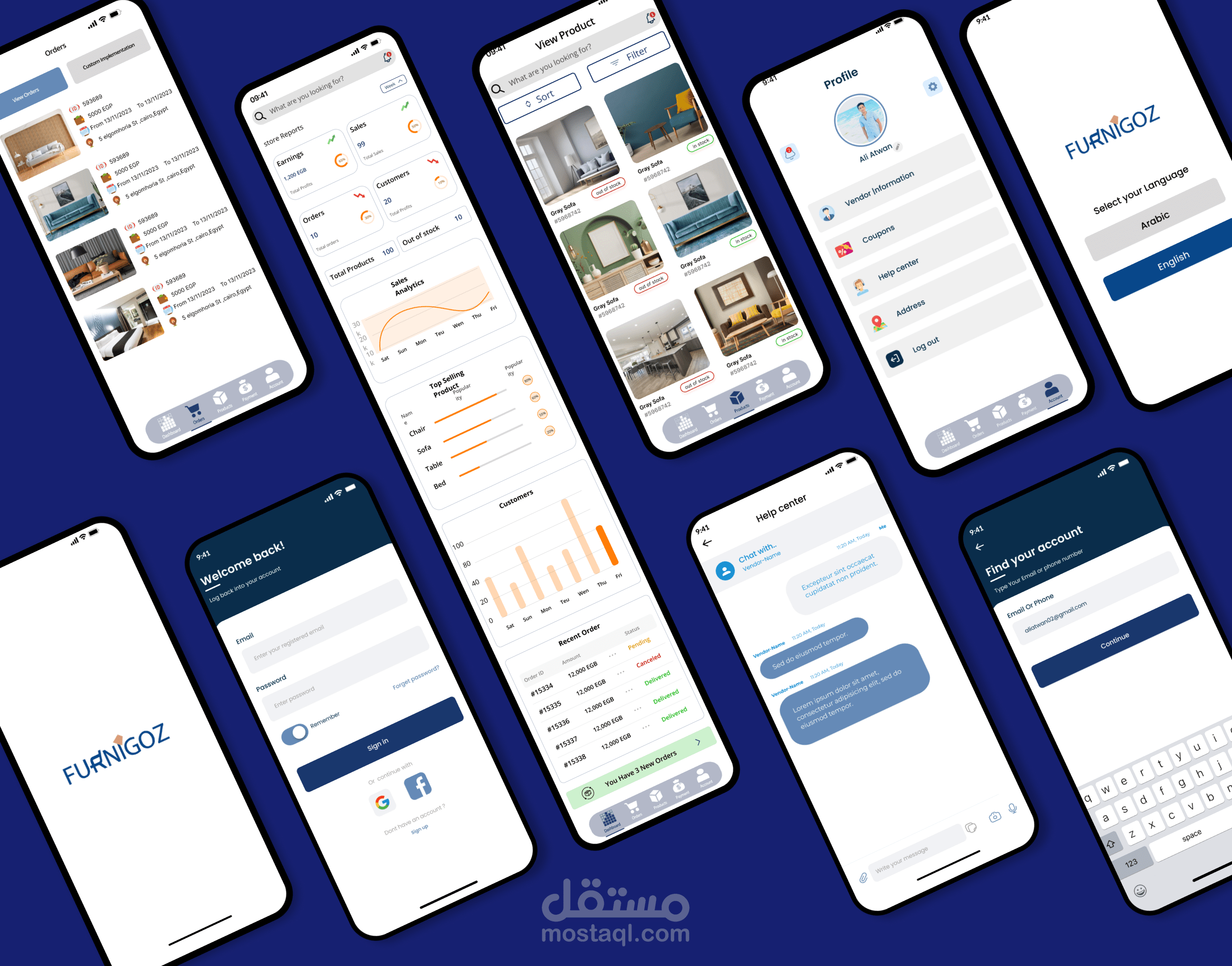 Multi vendirs Ecommerce website