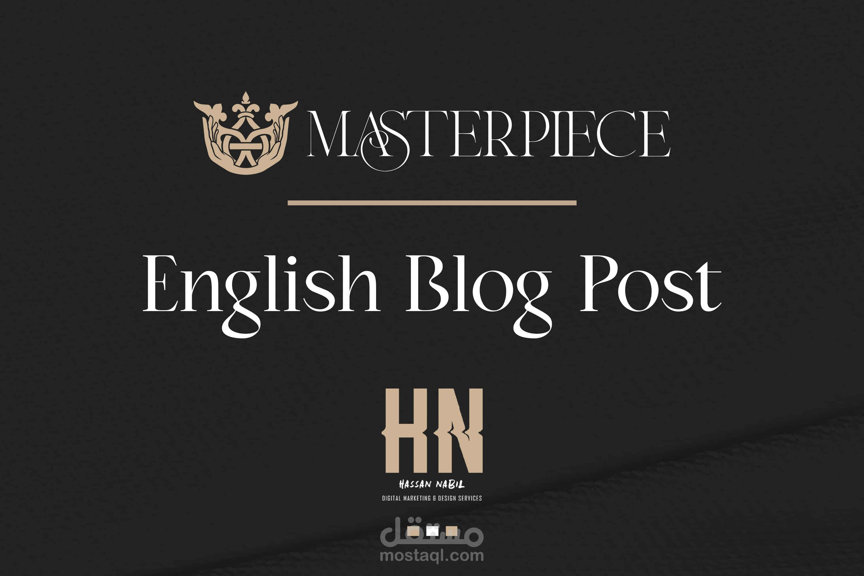 كتابة بلوج بوست Masterpiece للاثاث و تصميم الغلاف باللغة الانجليزية