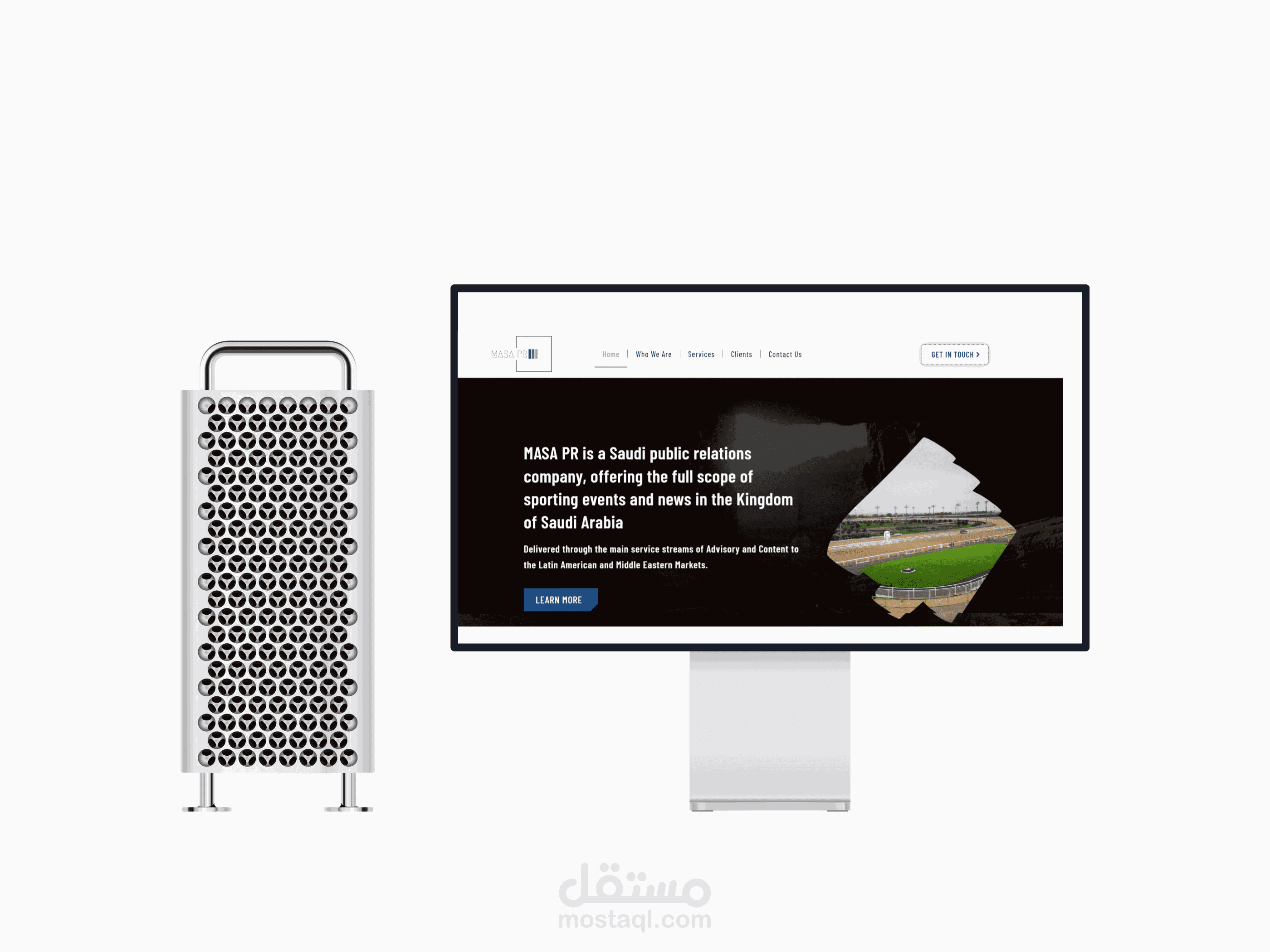 موقع مصمم بالووردبرس وباستخدام Elementor