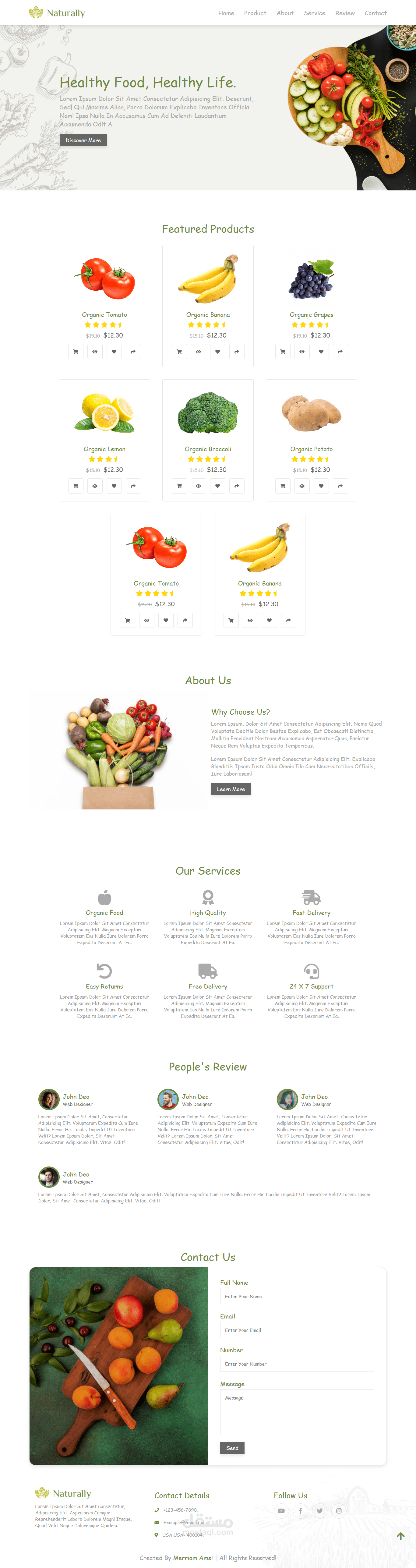 food website