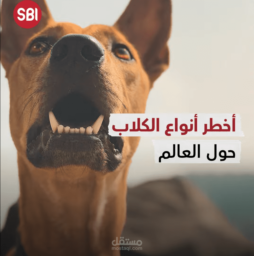 أخطر أنواع الكلاب