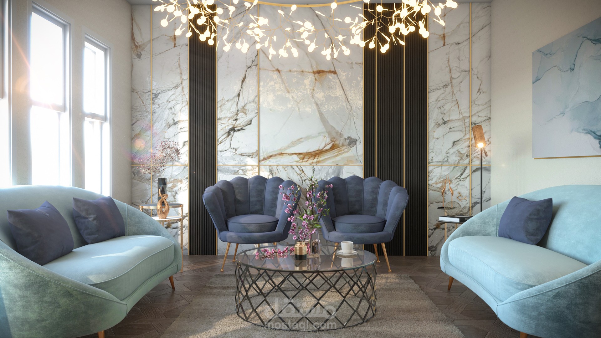 Guest Room Design-تصميم غرفة ضيوف