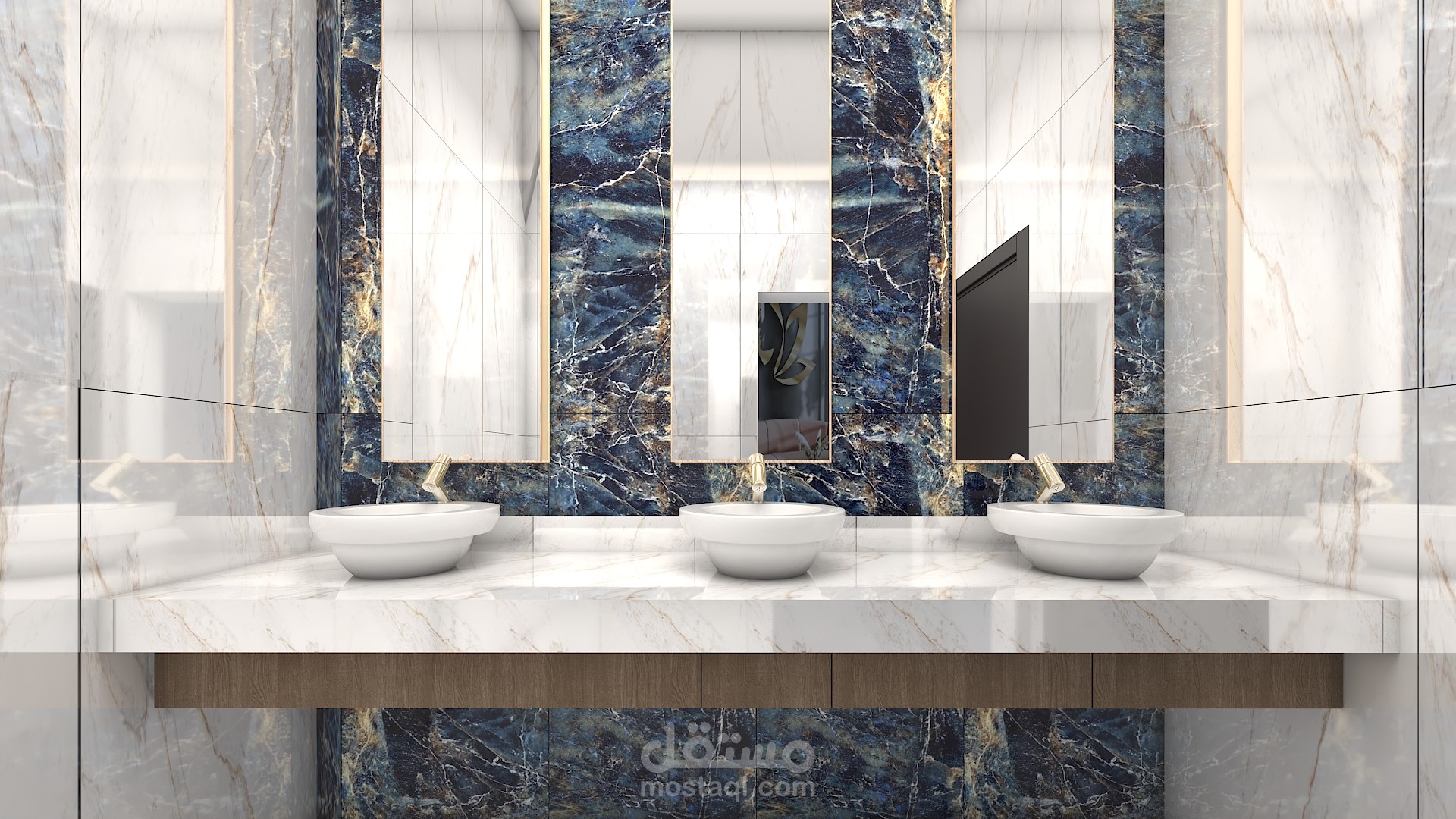 مغاسل و دورات مياه