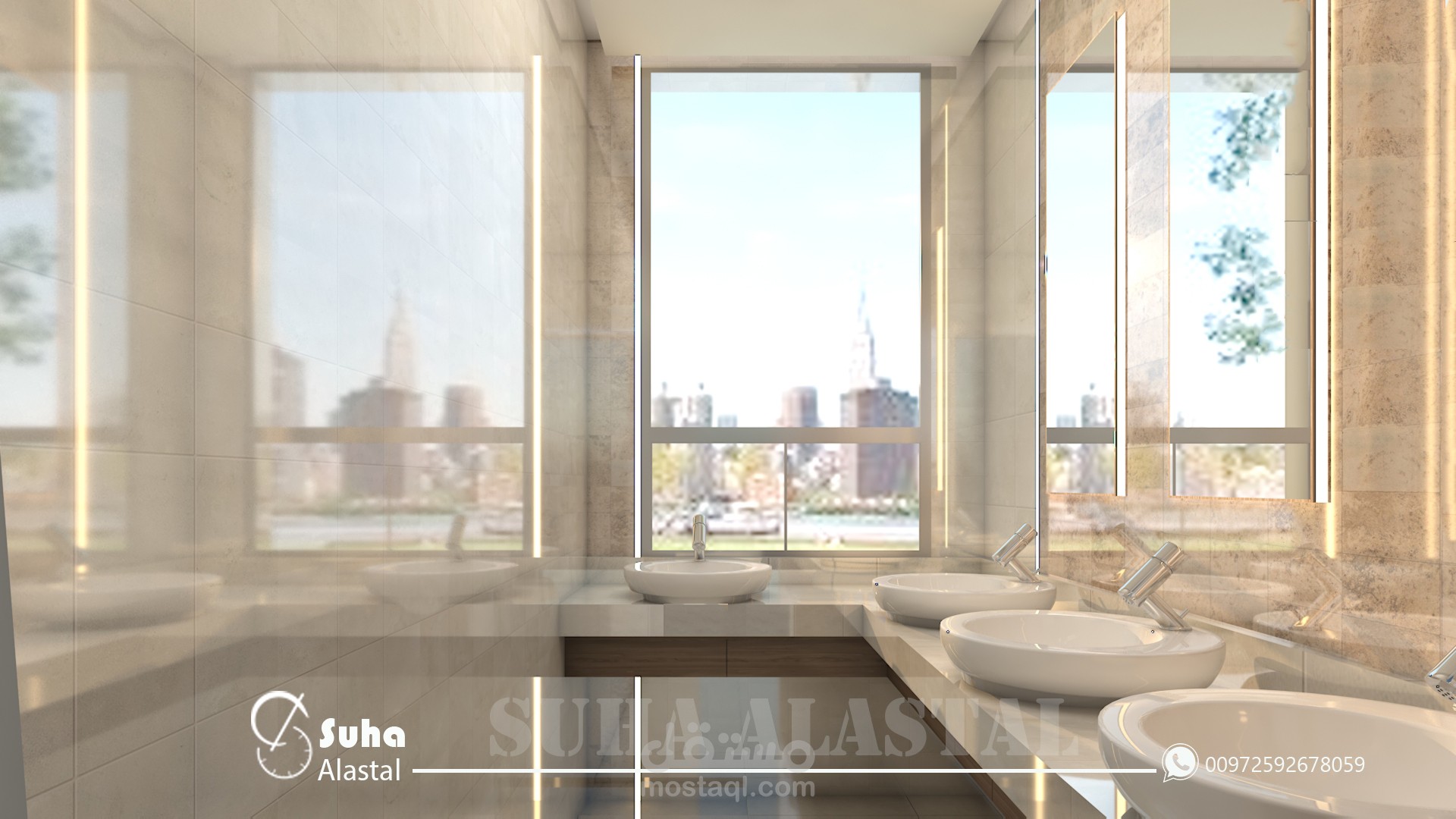 مغاسل و دورات مياه