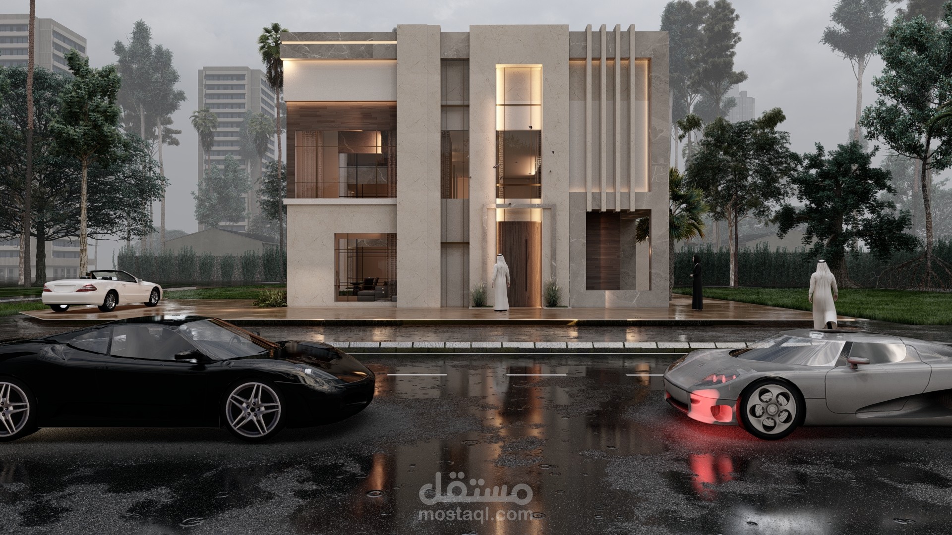تصميم واجهة خارجية