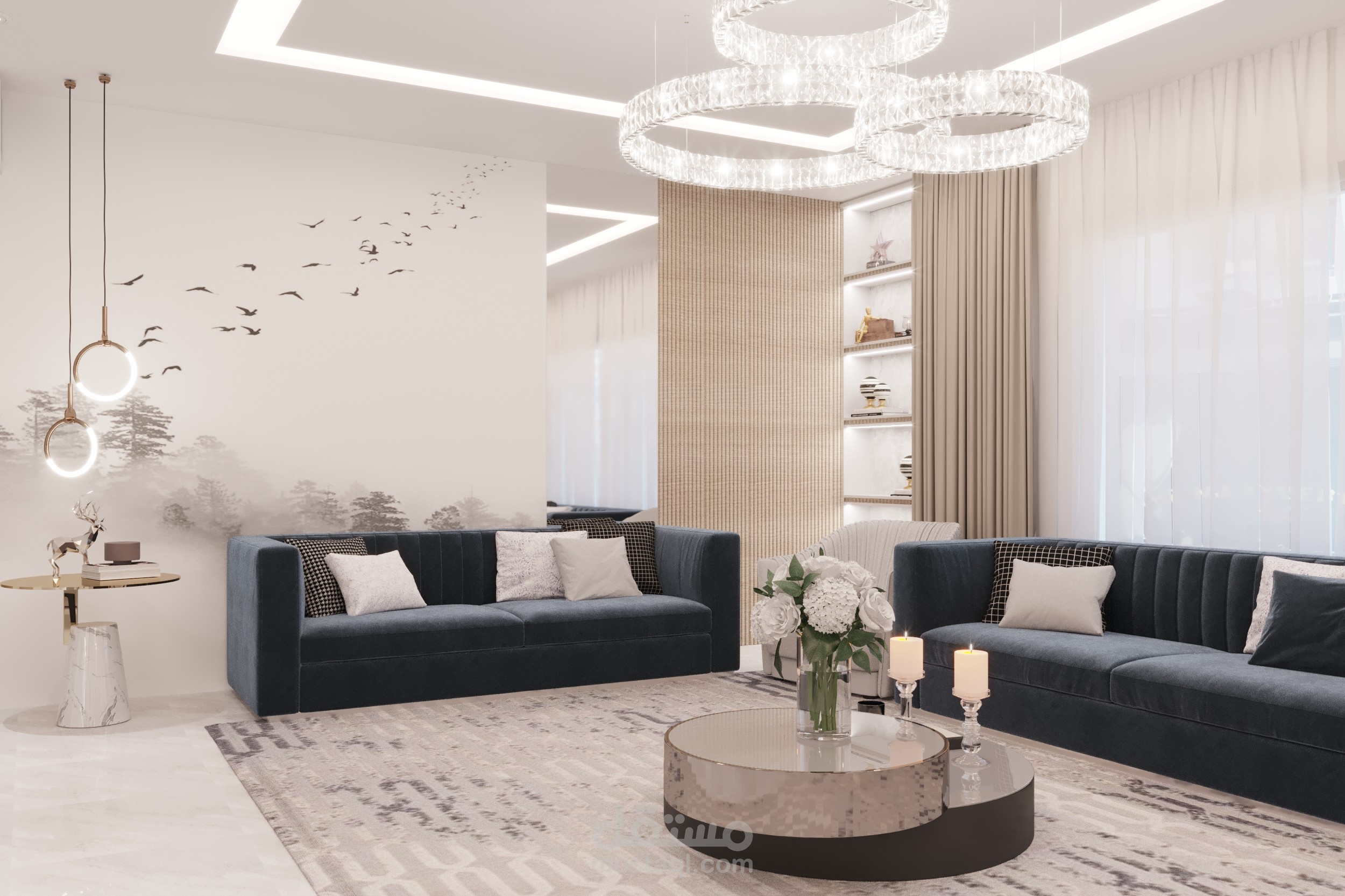 تصميم  استقبال