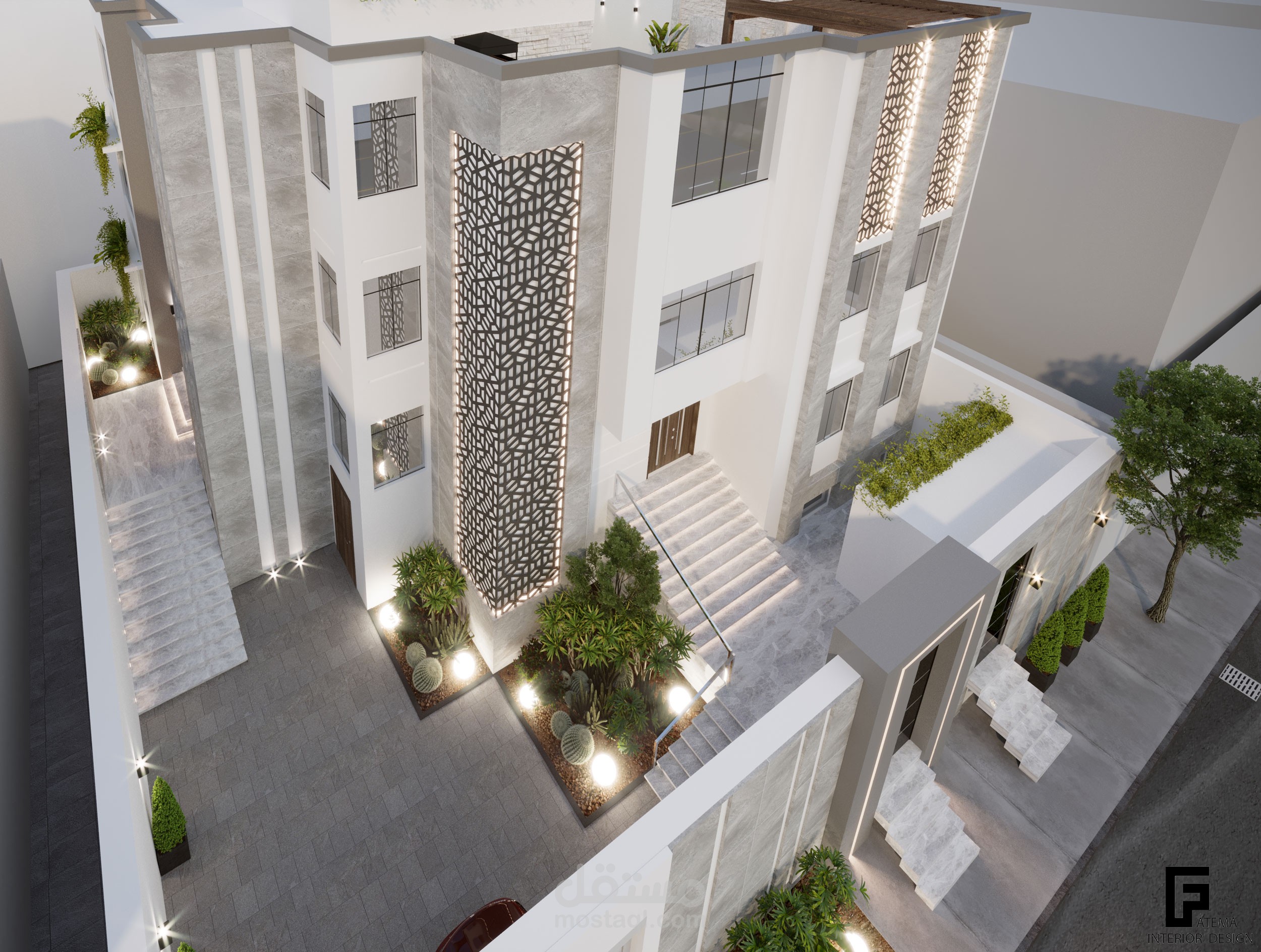 تصميم واجهة خارجية