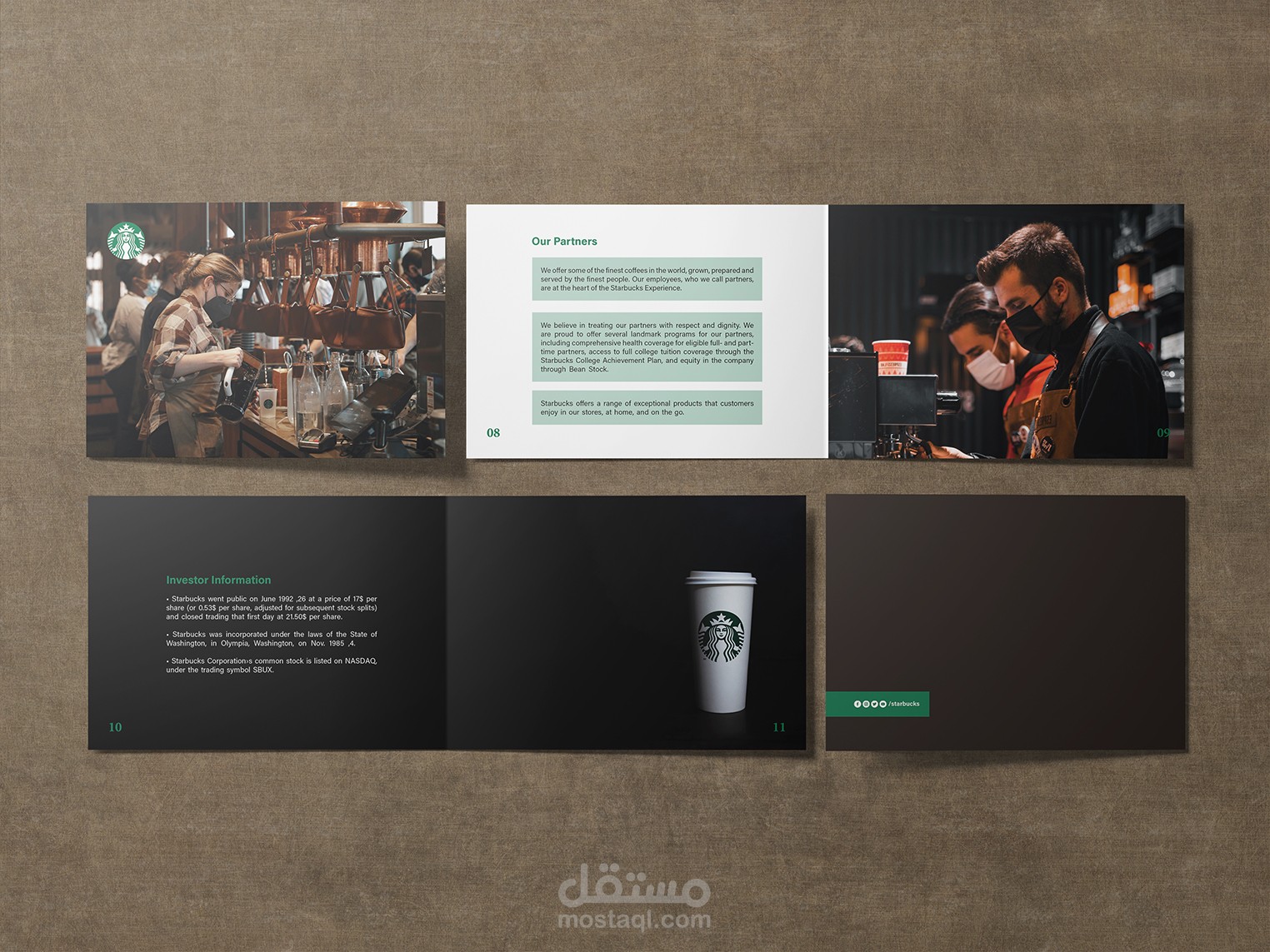 تصميم بروفايل شركة