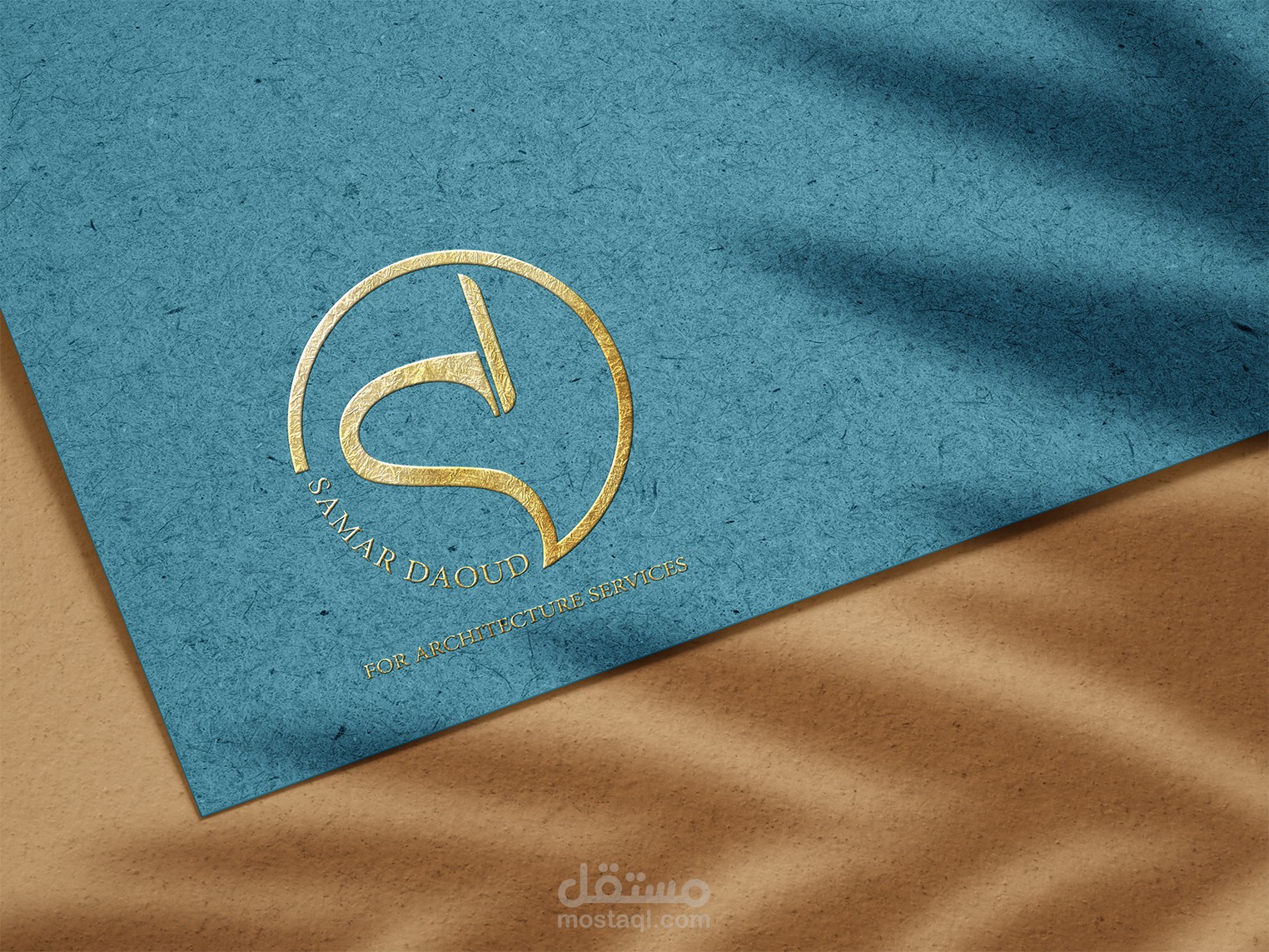 تصميم شعار لمهندسة معمارية