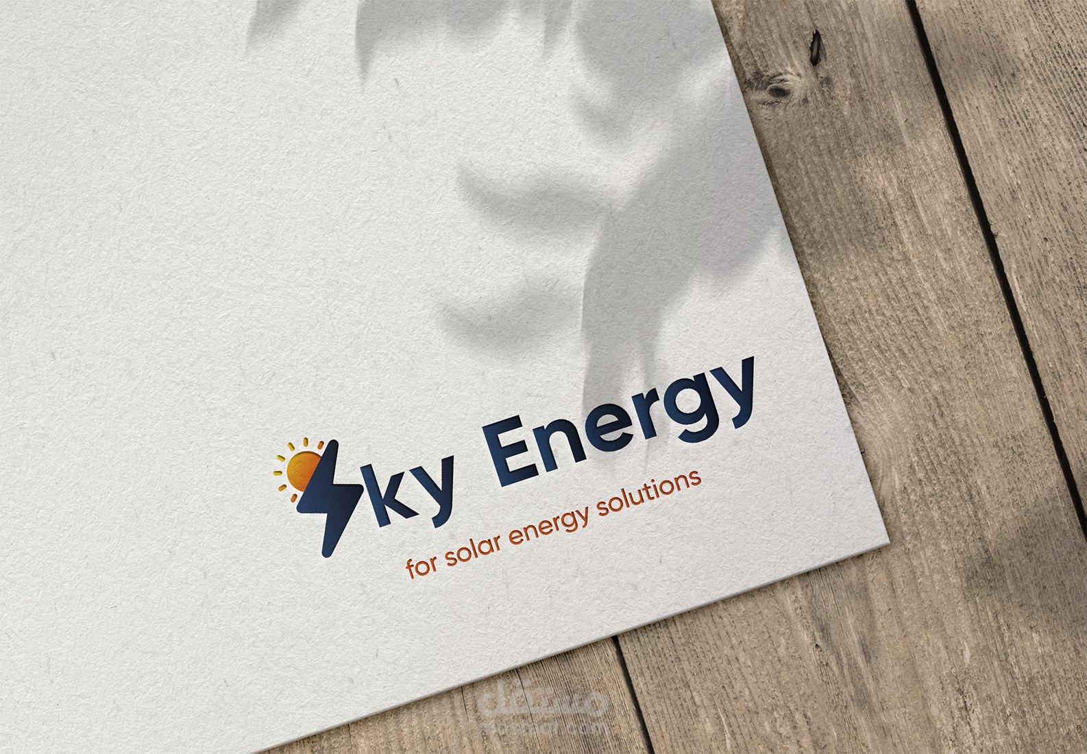 تصميم هوية بصرية لشركة Sky Energy