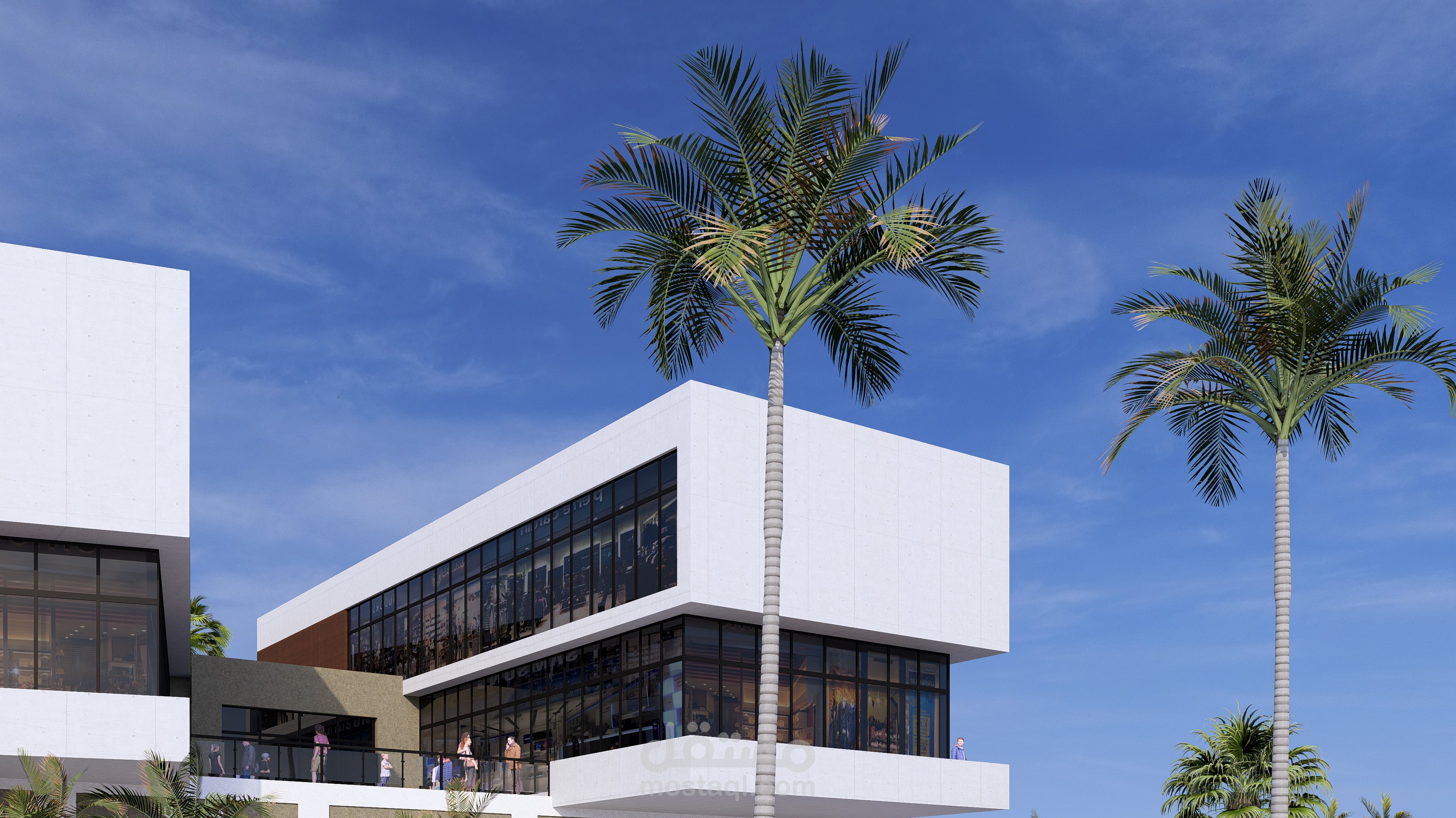 تصميم مول تجاري إداري