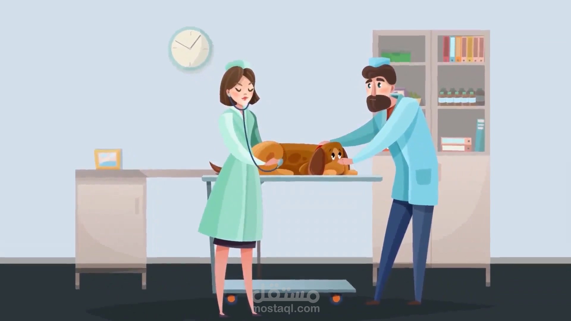 فيديو توضيحي لتجربة المستخدم وواجهة التطبيق | تطبيق Pet Provider