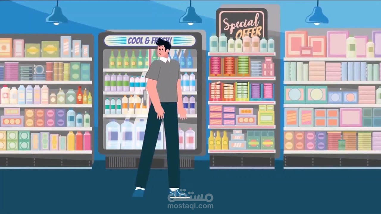 موشن جرافيك إعلاني لتطبيق تسوق وأزياء | تطبيق هايبر يمن