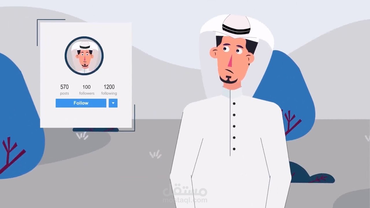 موشن جرافيك لخدمات التسويق الرقمي | متجر Markvert