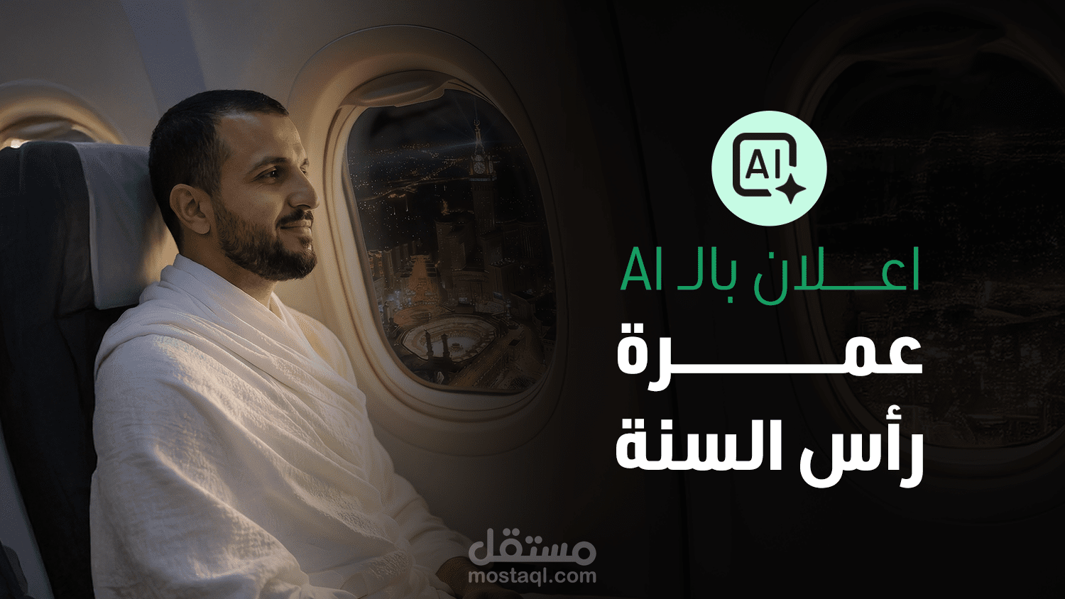فيديو إعلاني بالذكاء الاصطناعي | عمرة رأس السنة