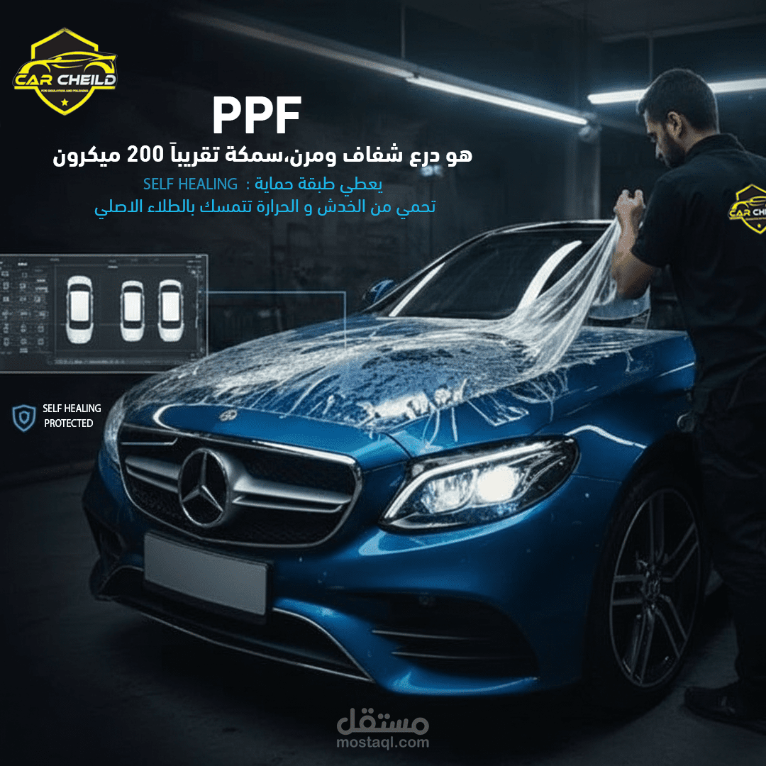 Car Cheild Qatar  Full  Branding
