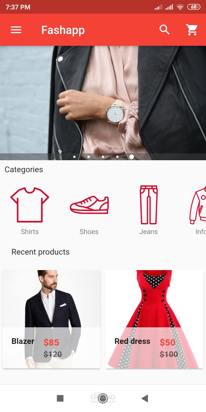 E_Commerce with flutter