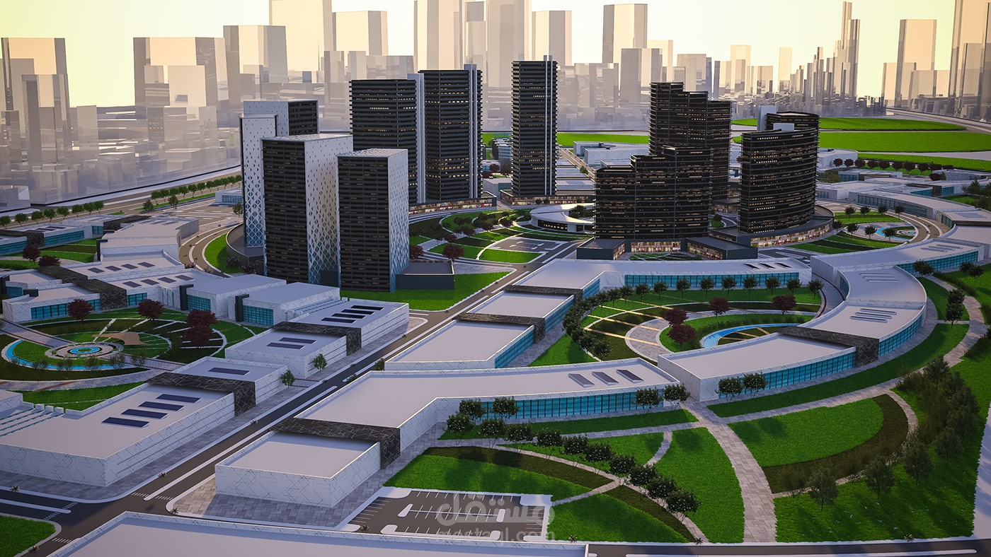 تصميم مدينة معارض ومؤتمرات Expo city