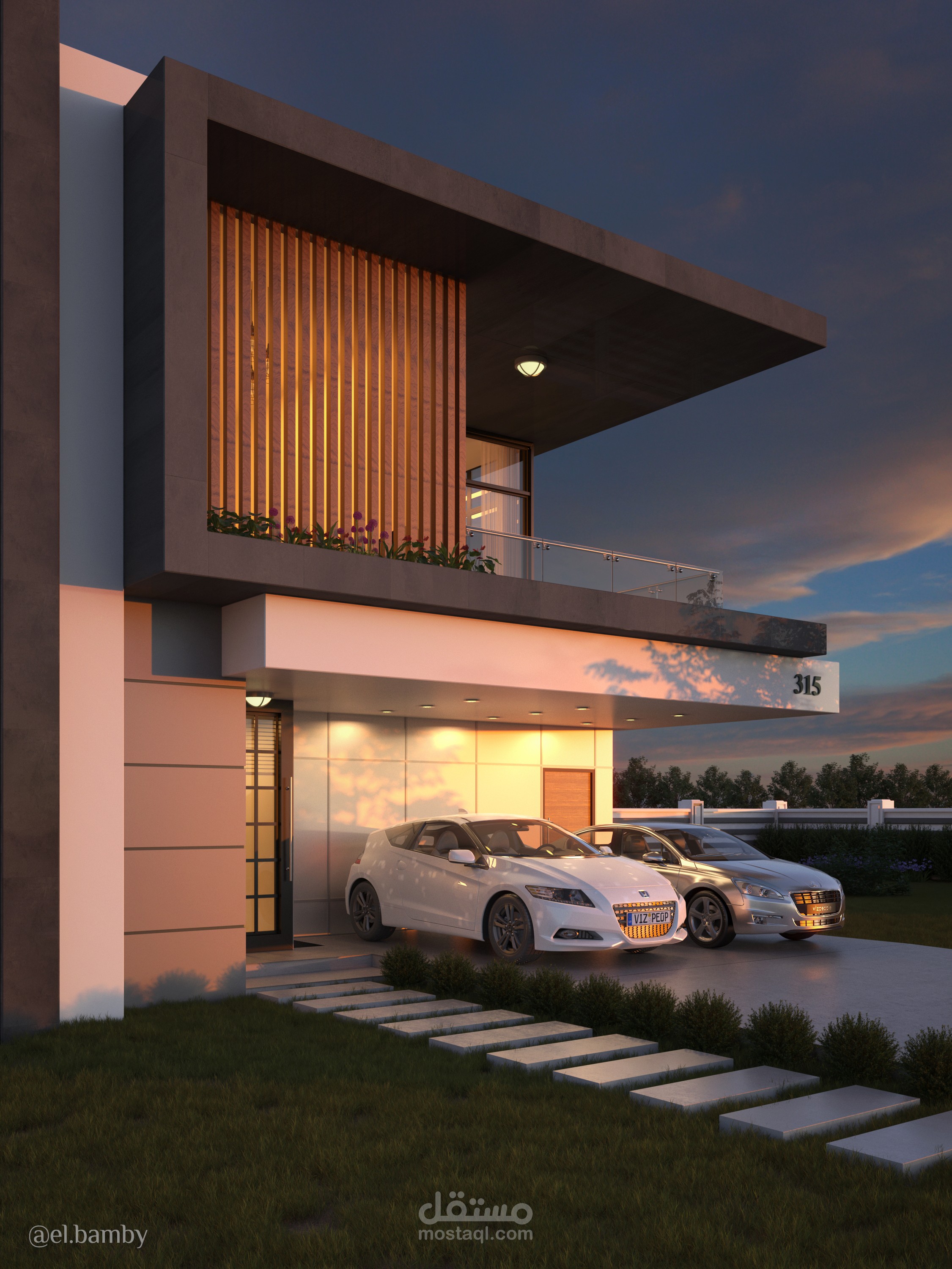 واجهة منزل خارجية