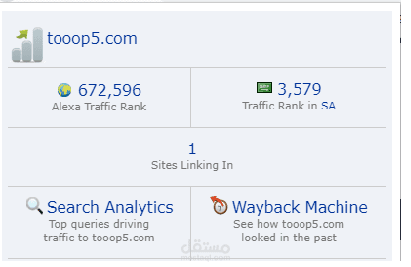 سيو seo للموقع ورفقع ترتيبه على اليكساا