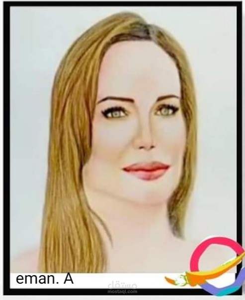 رسم انجلينا
