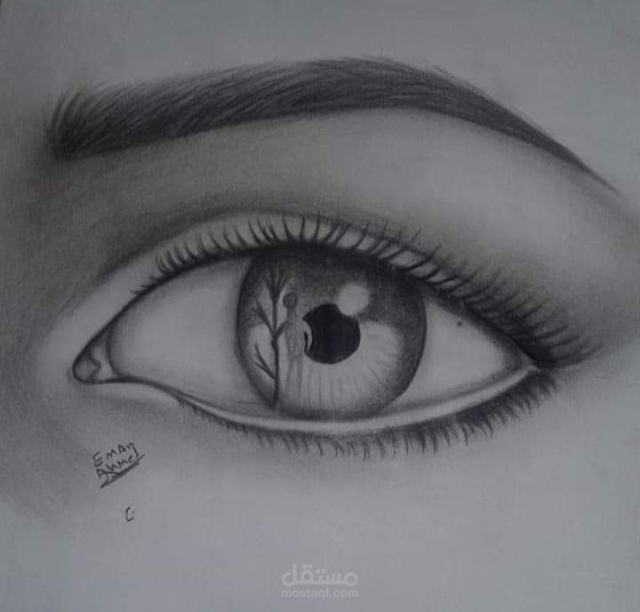 رسم بالقلم الرصاص