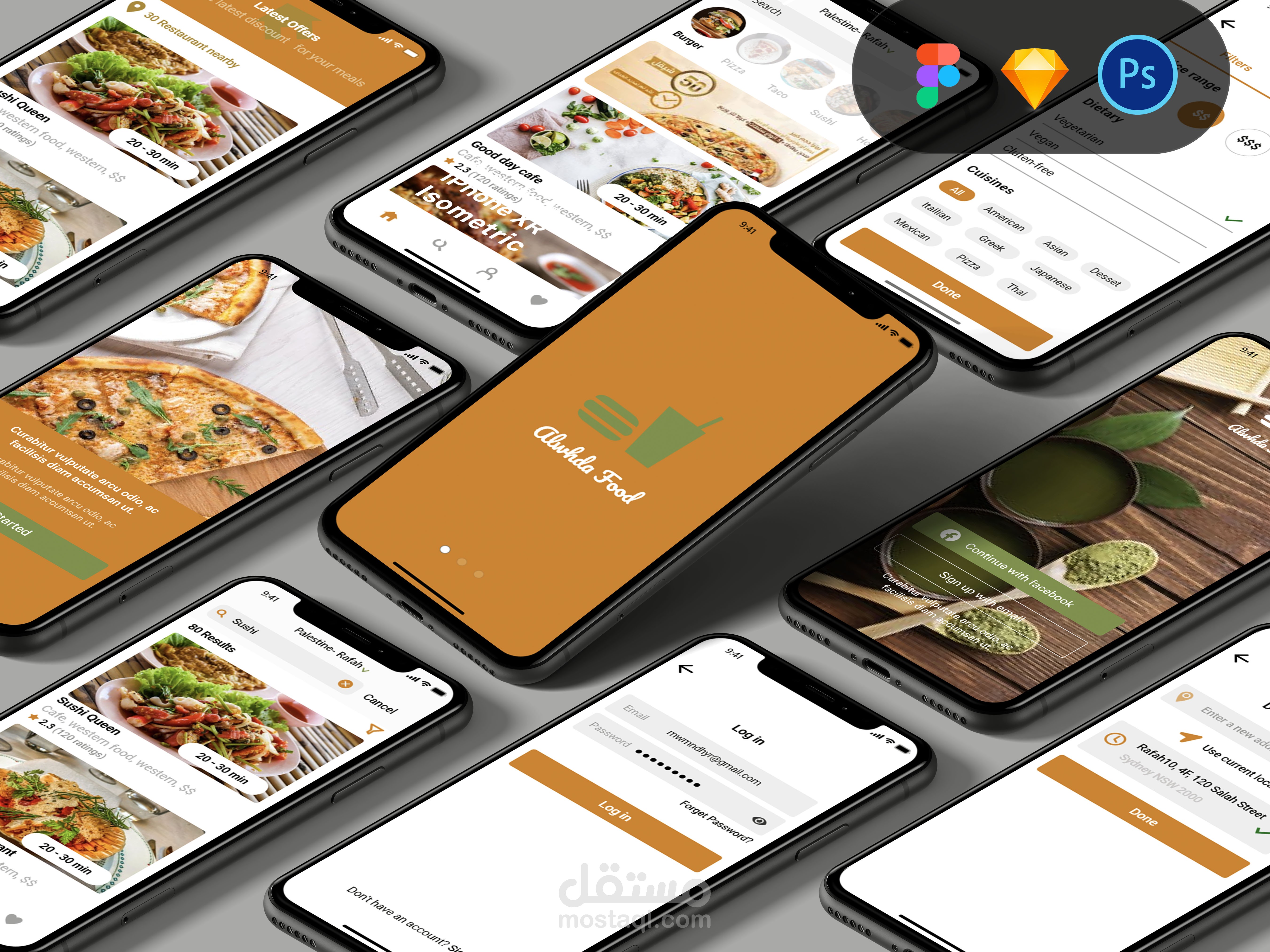 Application Resturant ux/ui
