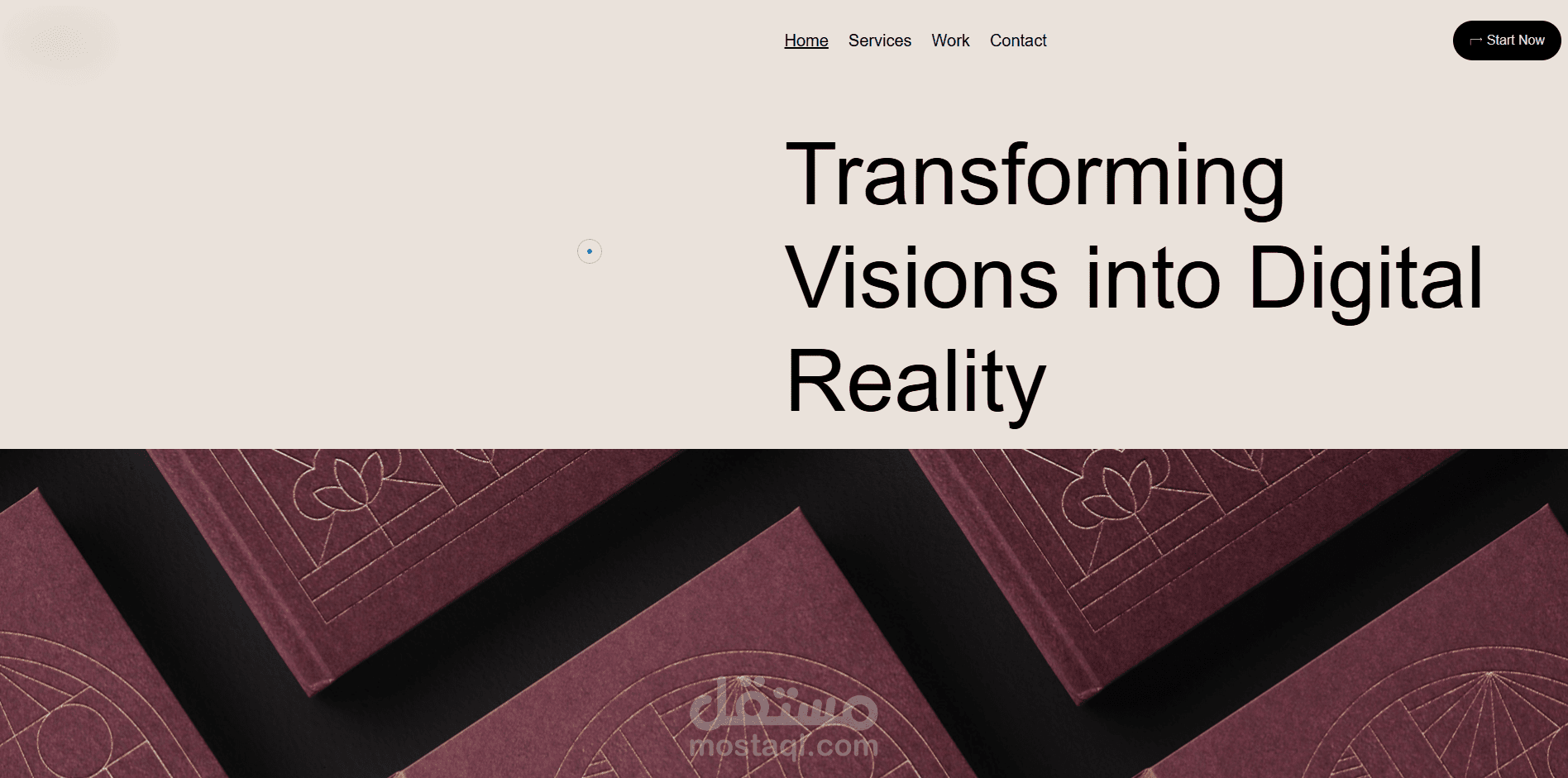 Creative studio Website