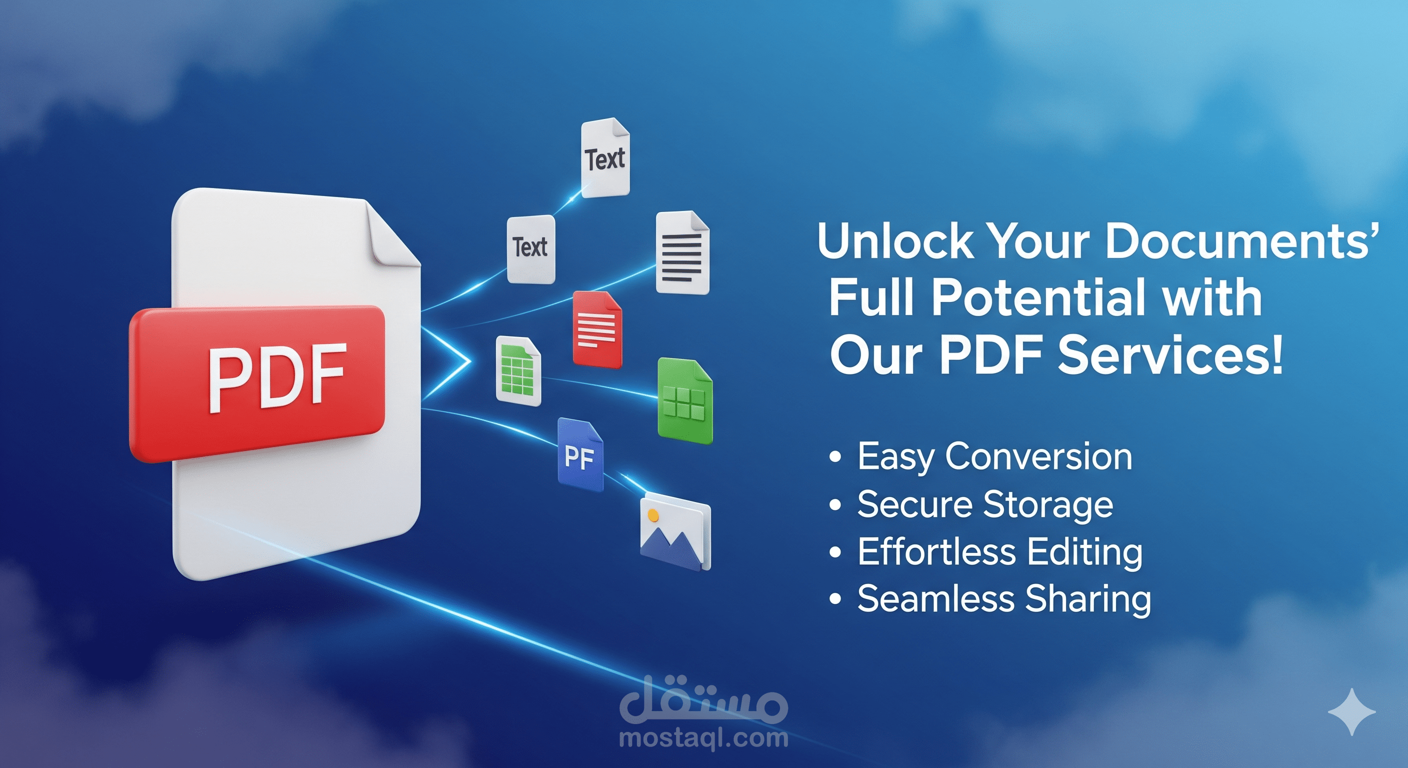 التعامل مع ملفات ال PDF