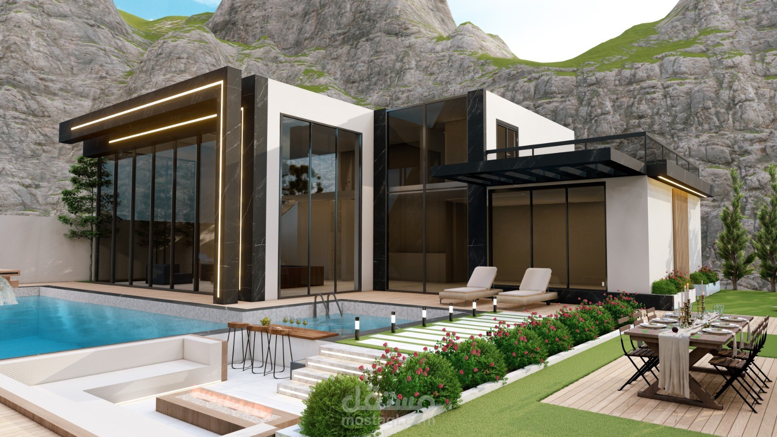 تصميم شاليه
