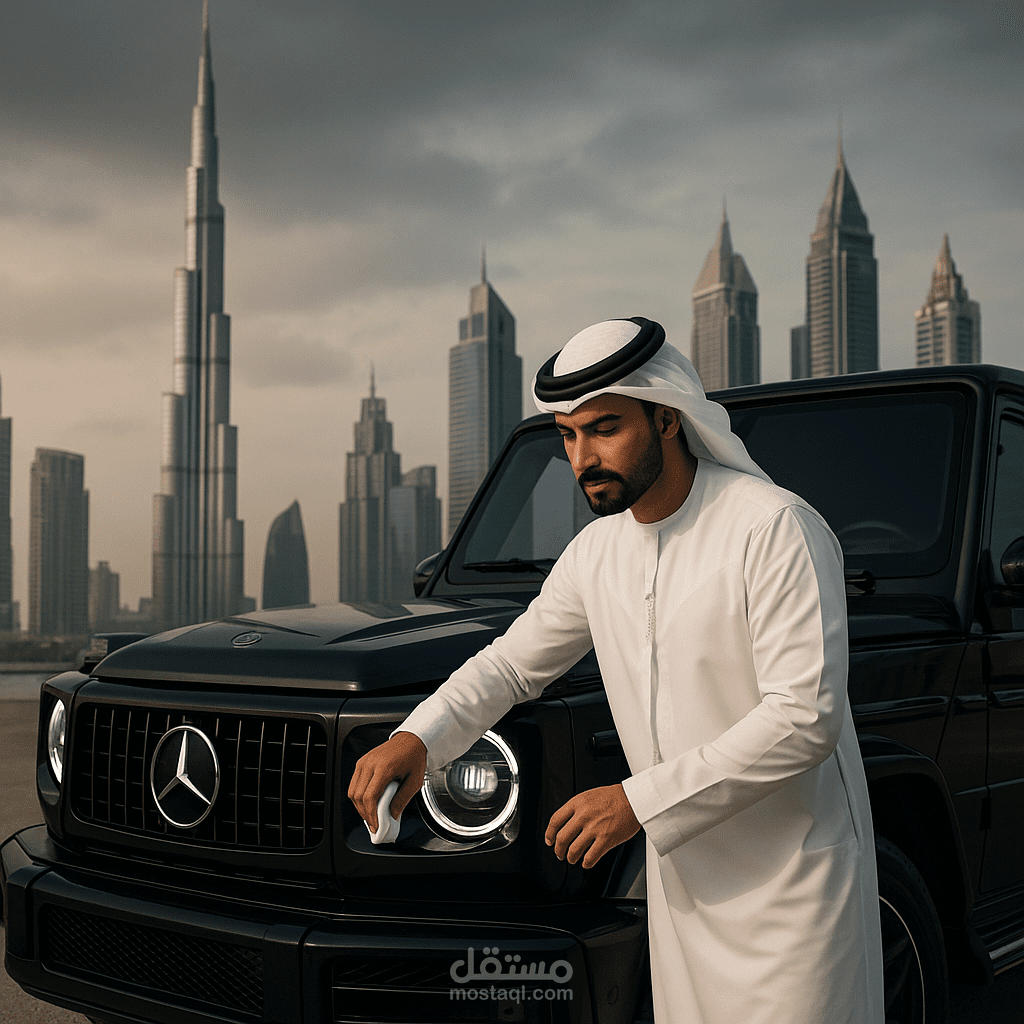 مغسلة سيارات & تصاميم سوشيال ميديا